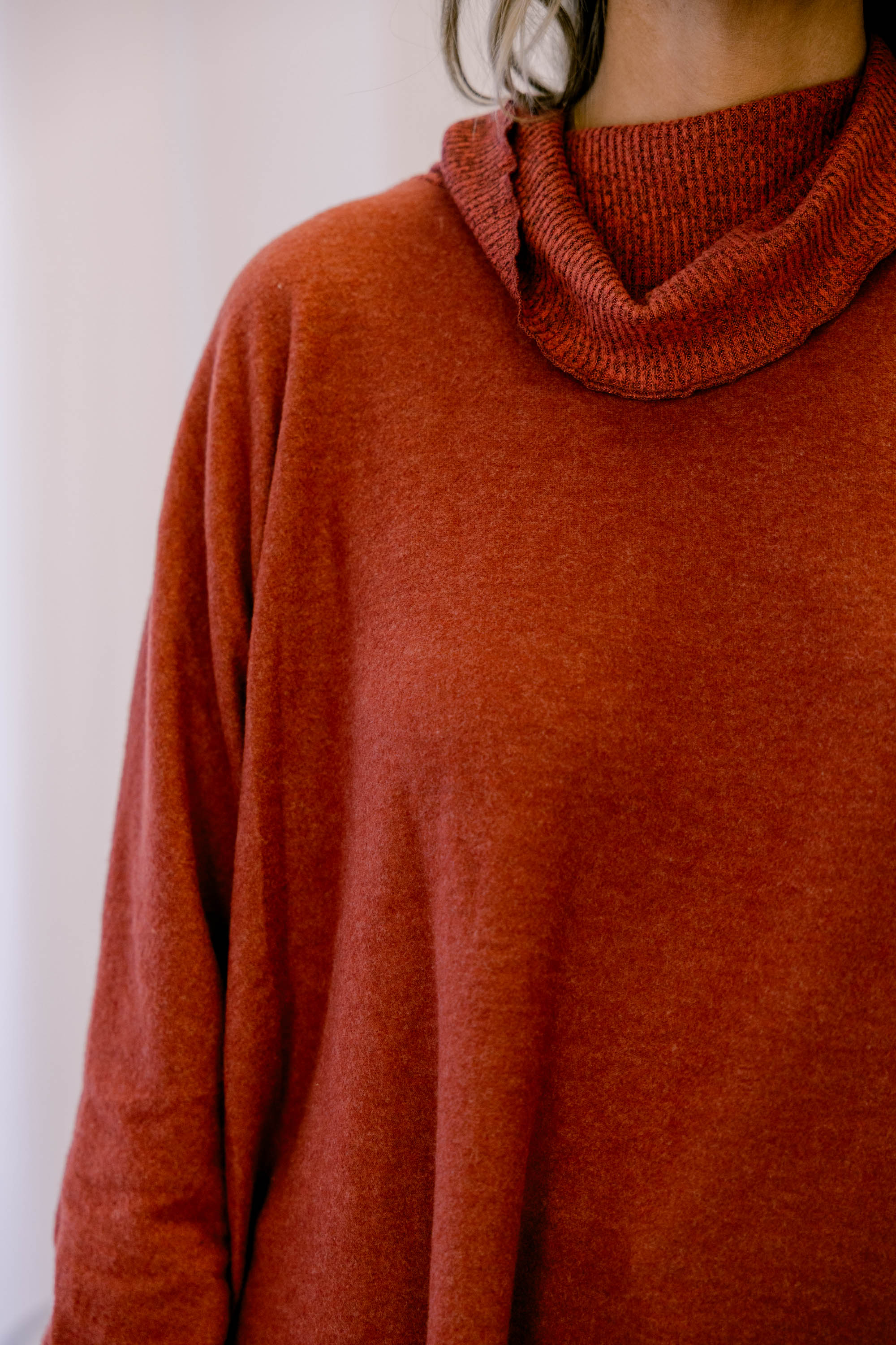 Working Late Top, Red - Giverhouse