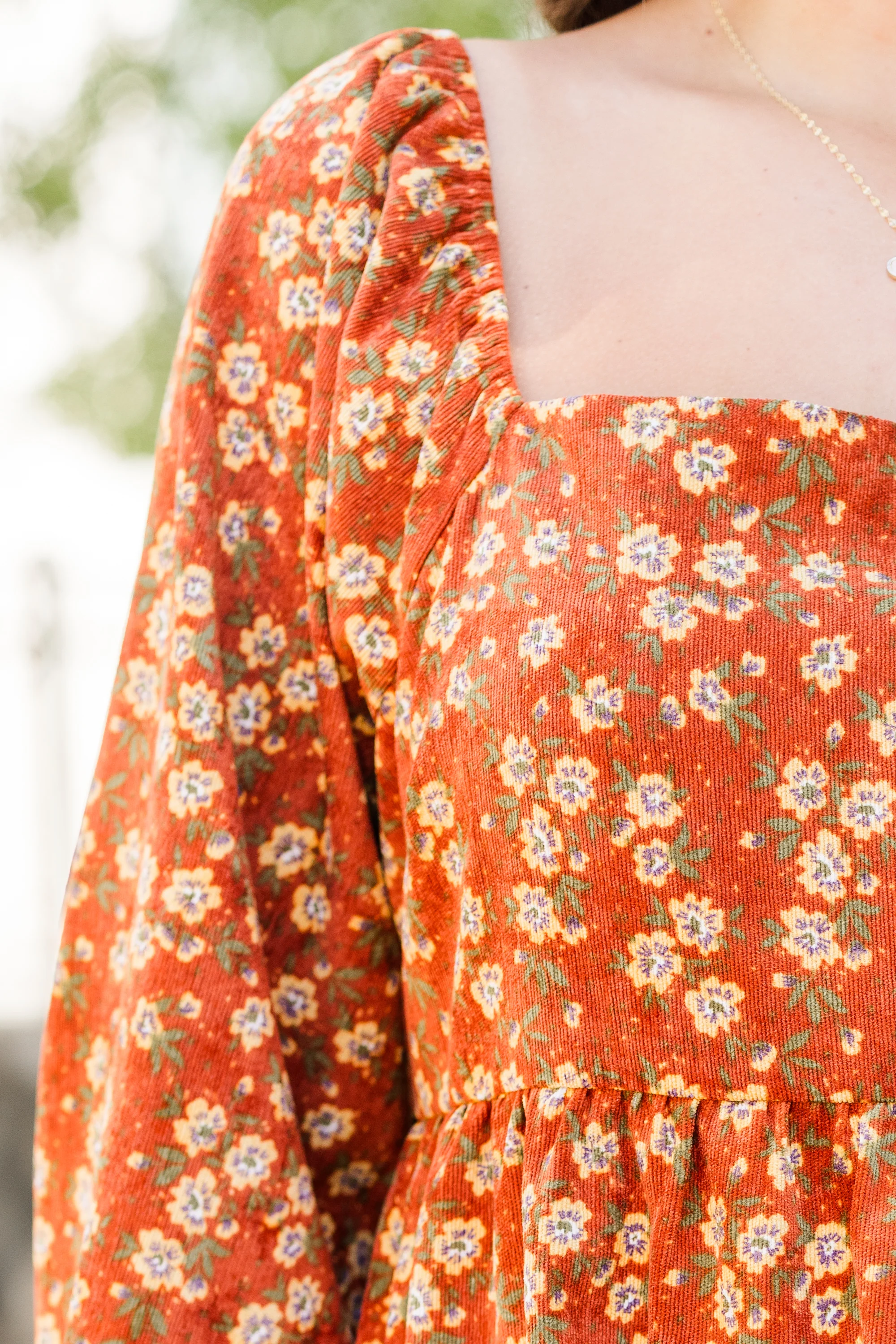 I Won't Say I'm In Love Dress, Rust - Giverhouse