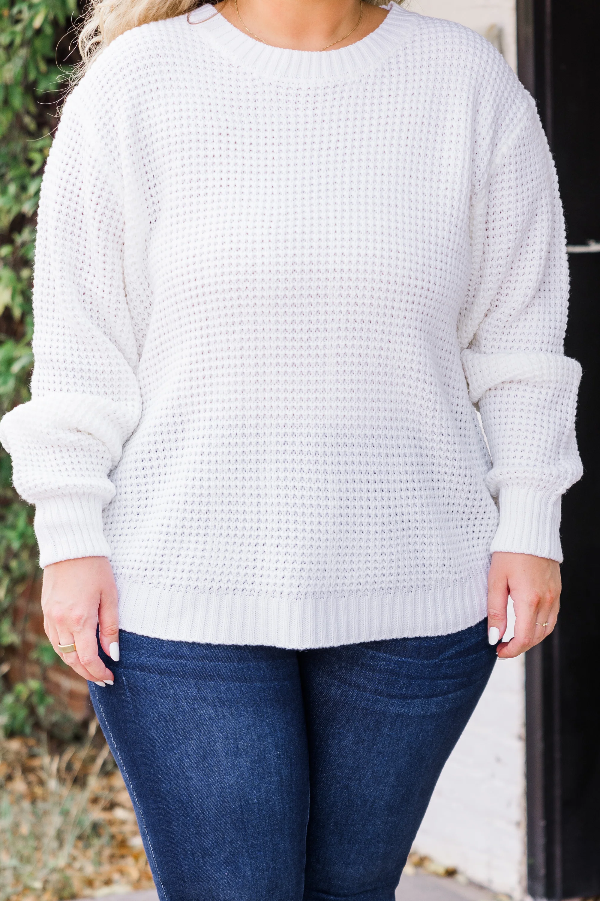 Breezy Weather Sweater, Ivory - Giverhouse