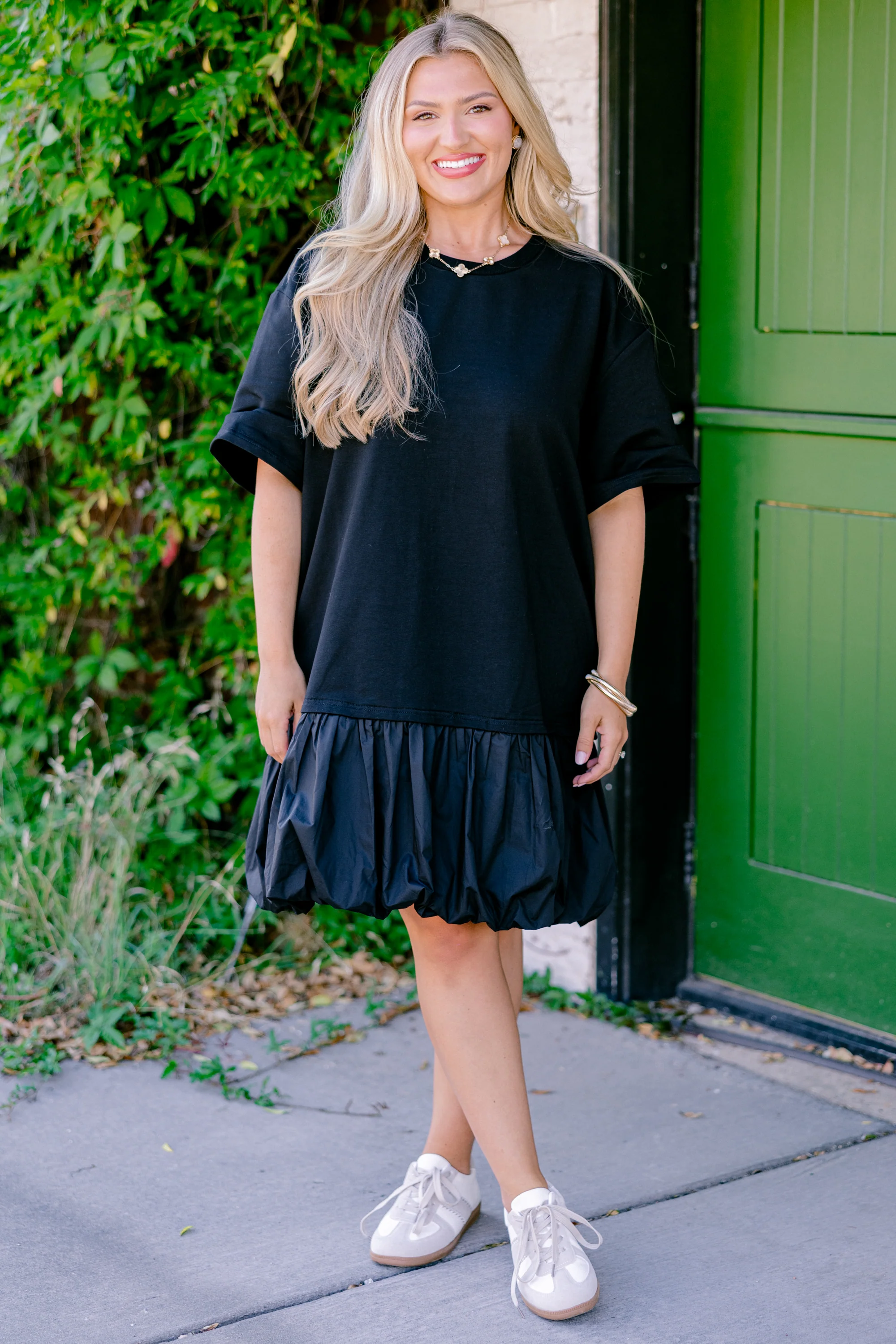 Eternal Smiles Dress, Black - Giverhouse