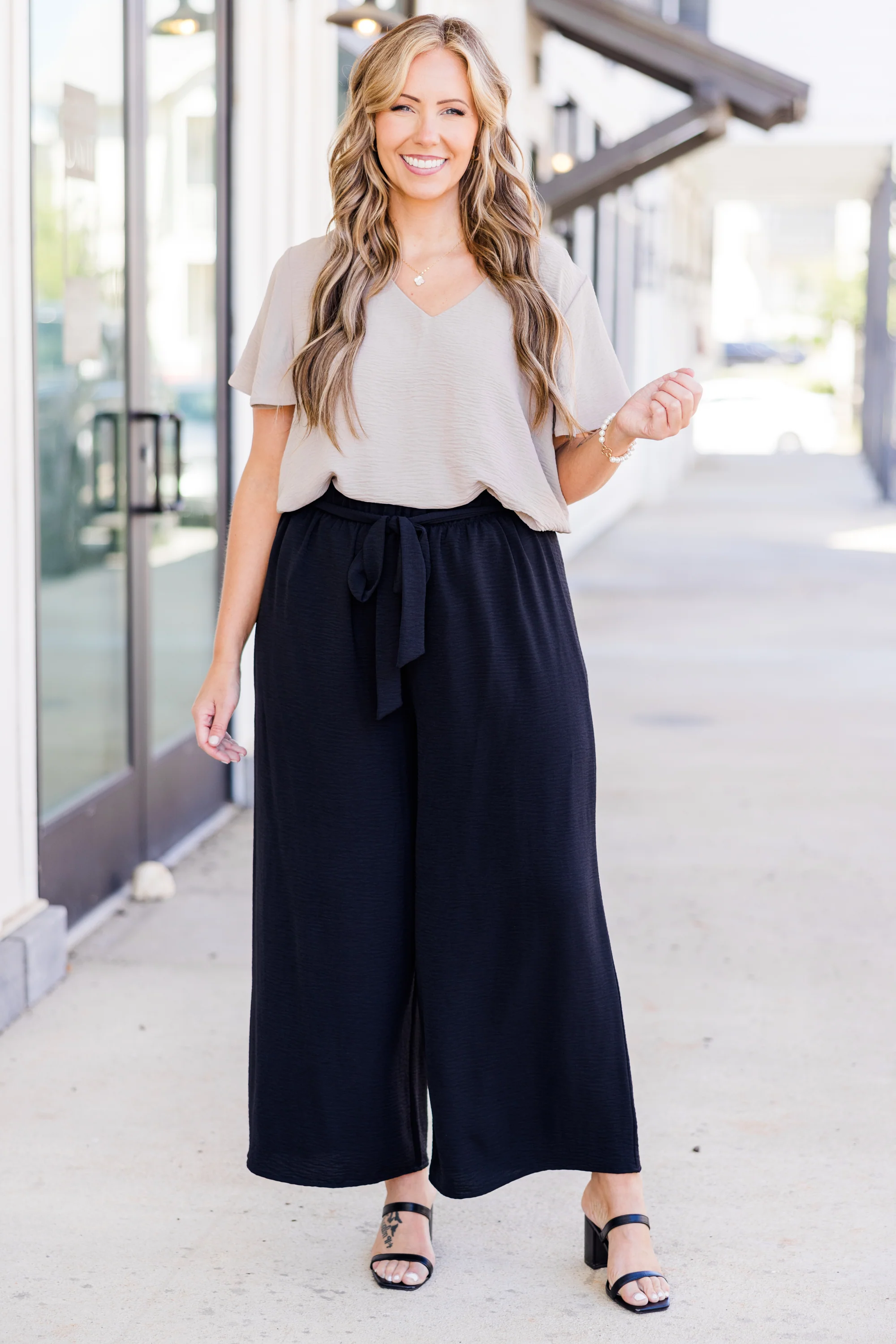 Capital Blouse, Light Mocha - Giverhouse