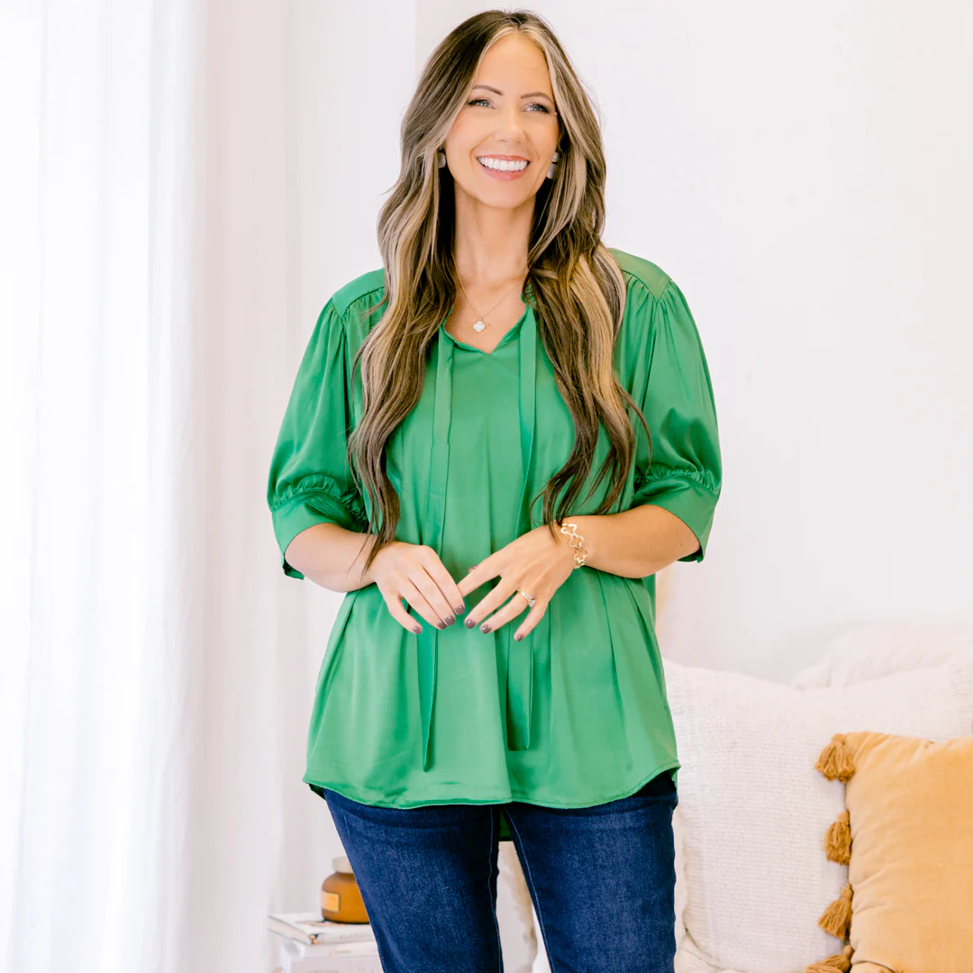 A New POV Top, Green - Giverhouse