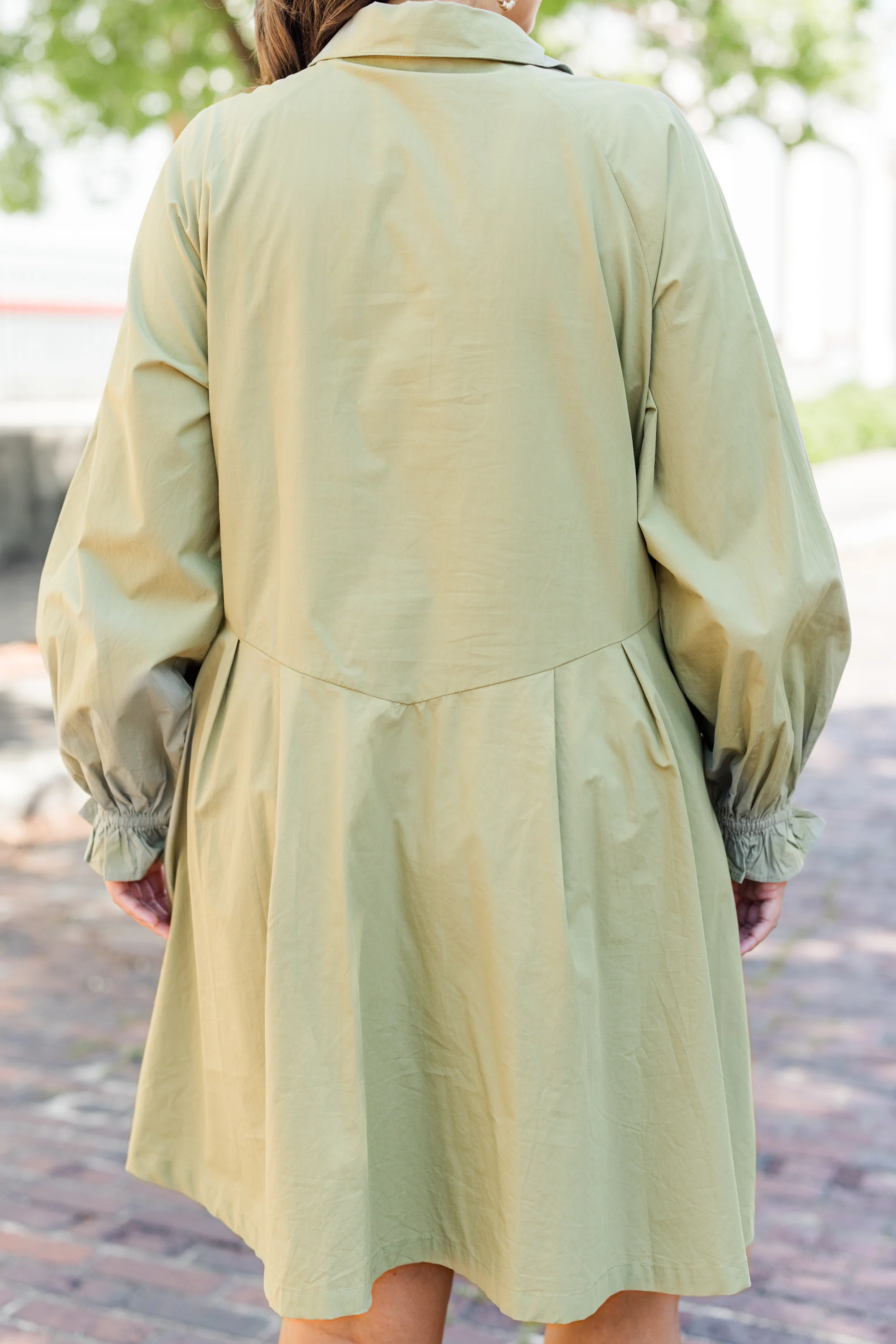 Never Change Dress, Leaf - Giverhouse