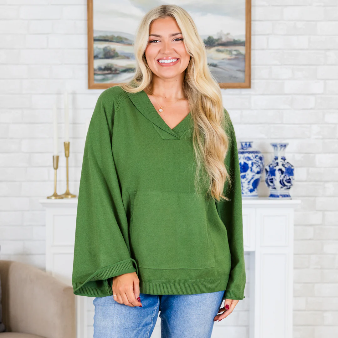All You Do Sweater, Olive - Giverhouse