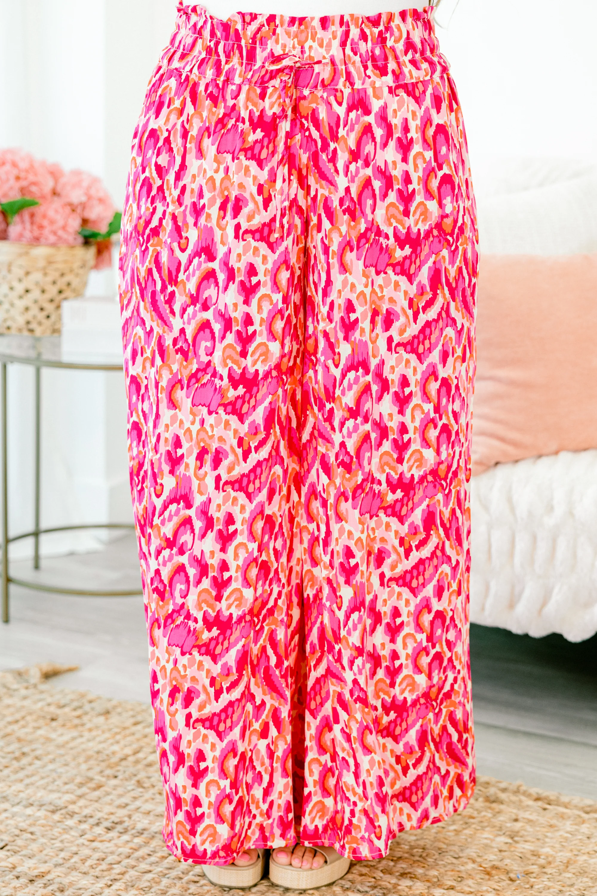 Milan Bound Pants, Magenta Mix - Giverhouse
