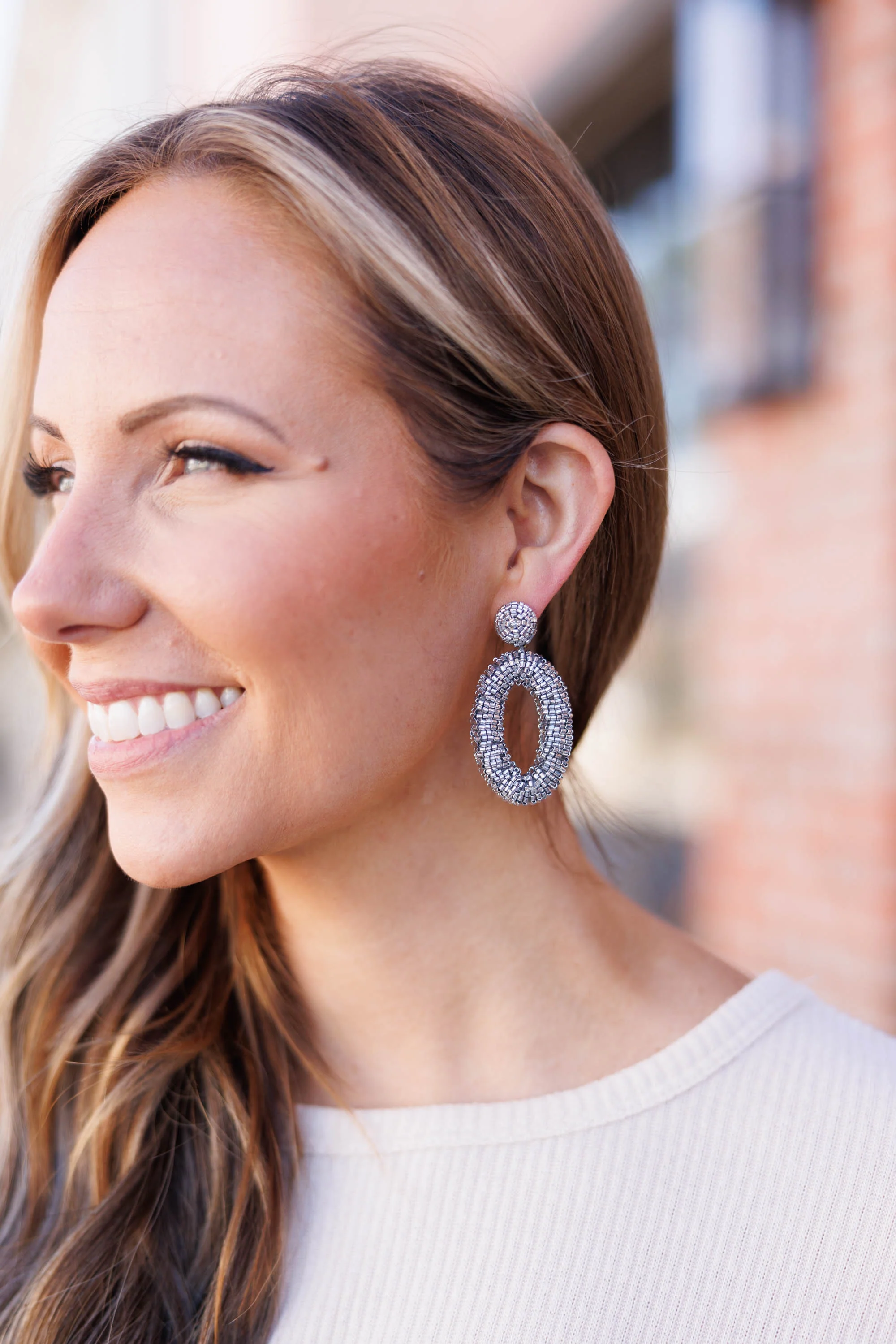 The It Factor Earrings, Silver - Giverhouse