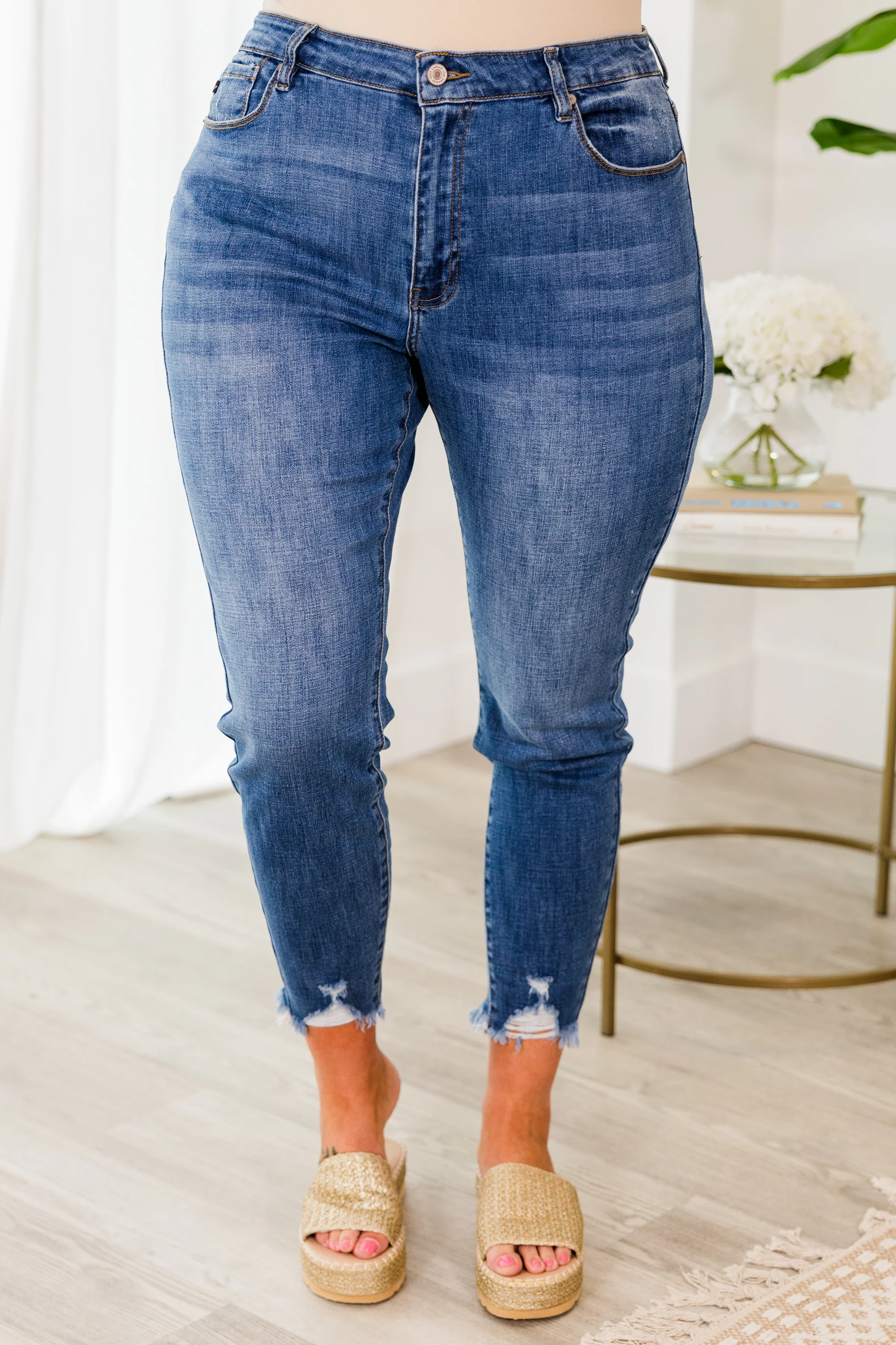 Busy Babe Jeans, Medium Wash - Giverhouse