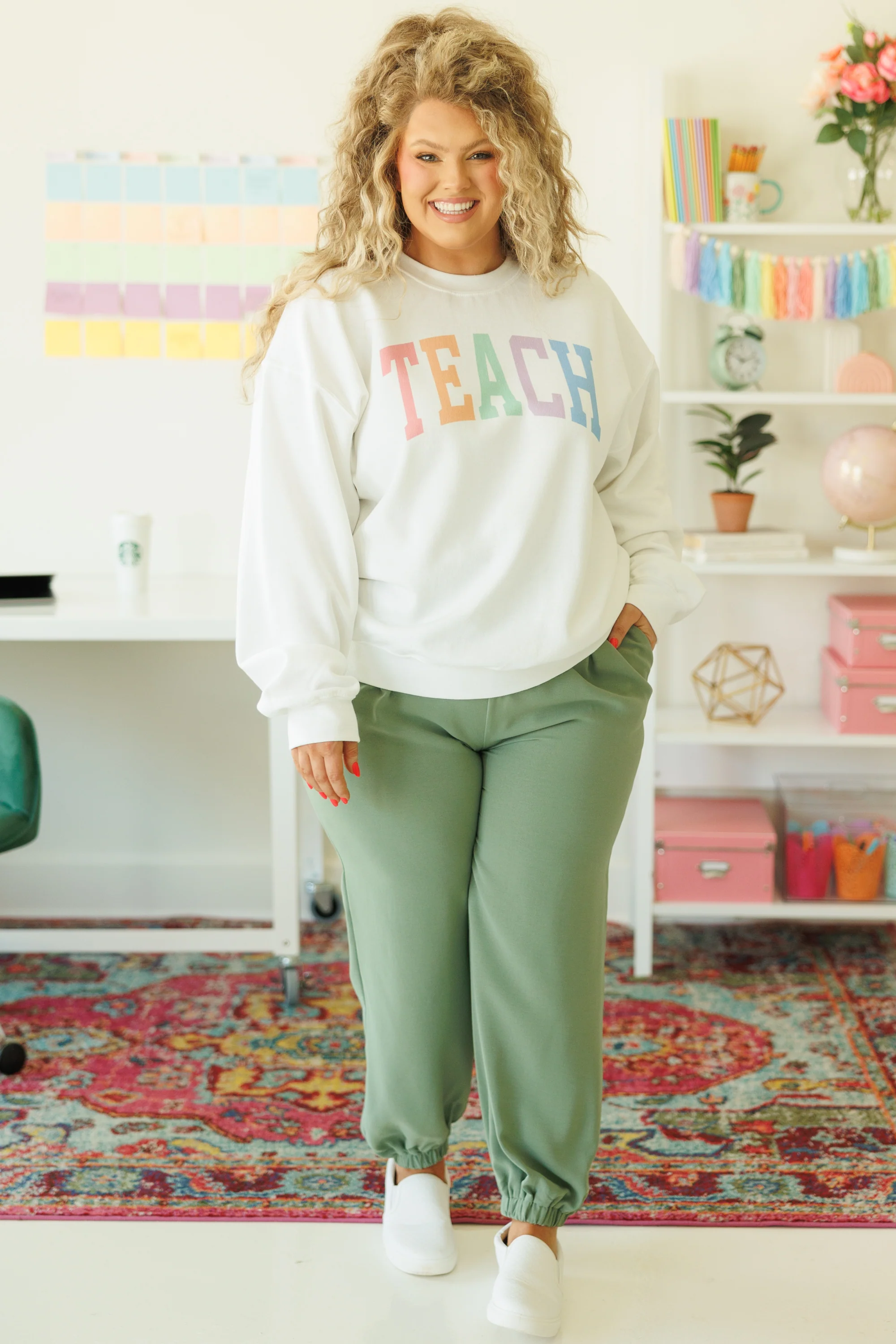 Here's To You Pants, Olive - Giverhouse