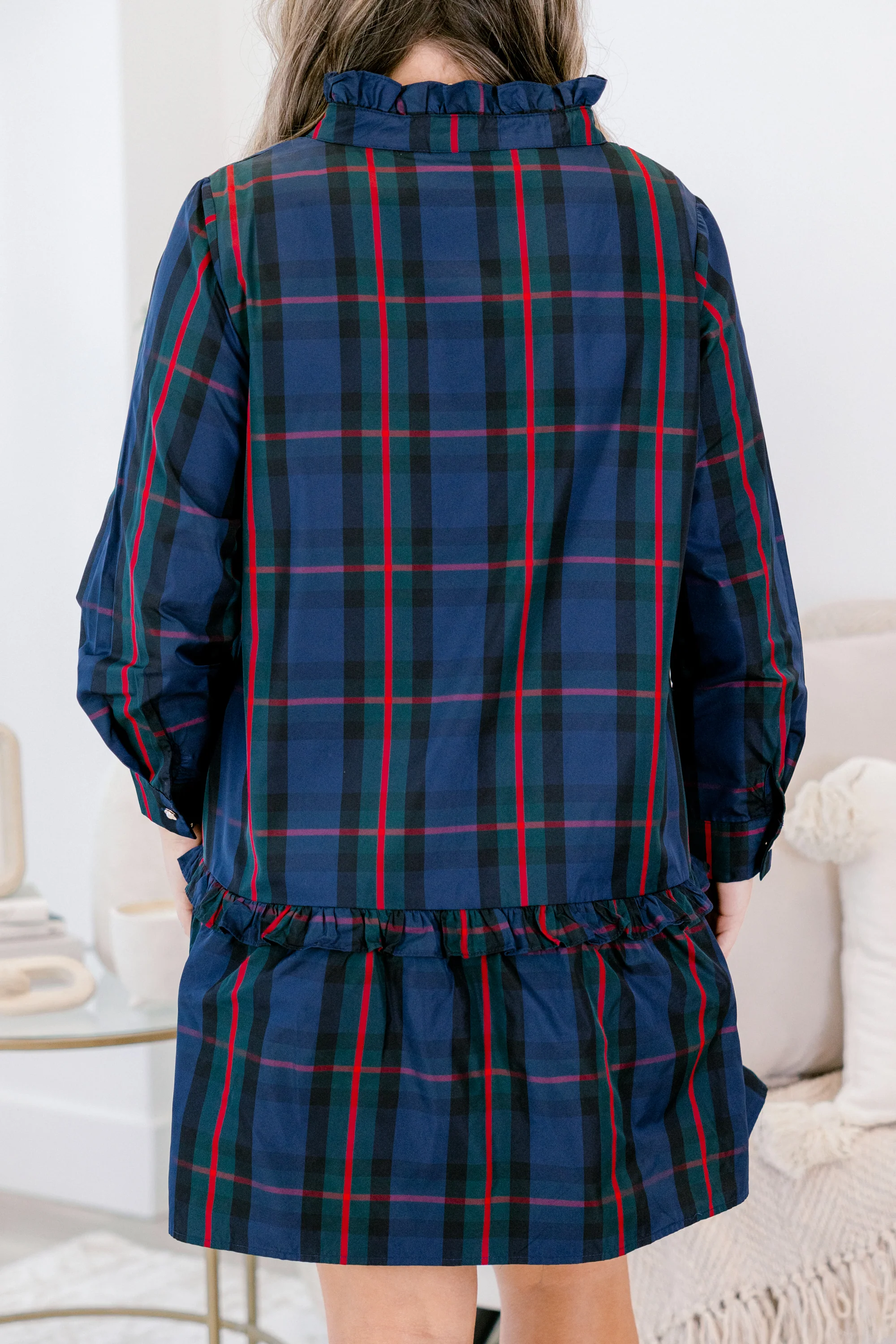 As If I Needed A Reason Dress, Navy - Giverhouse