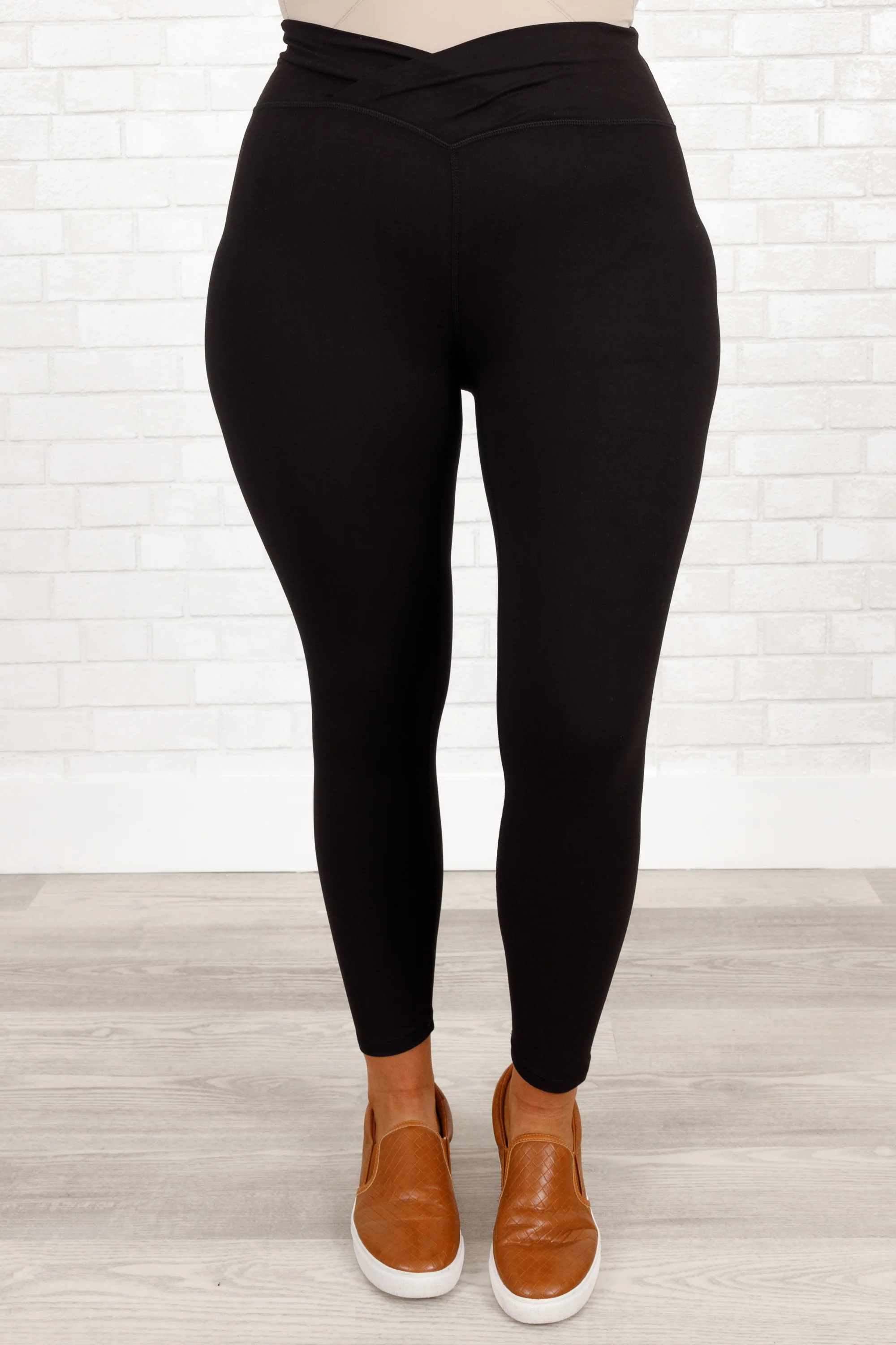 Clean Cut Leggings, Black - Giverhouse