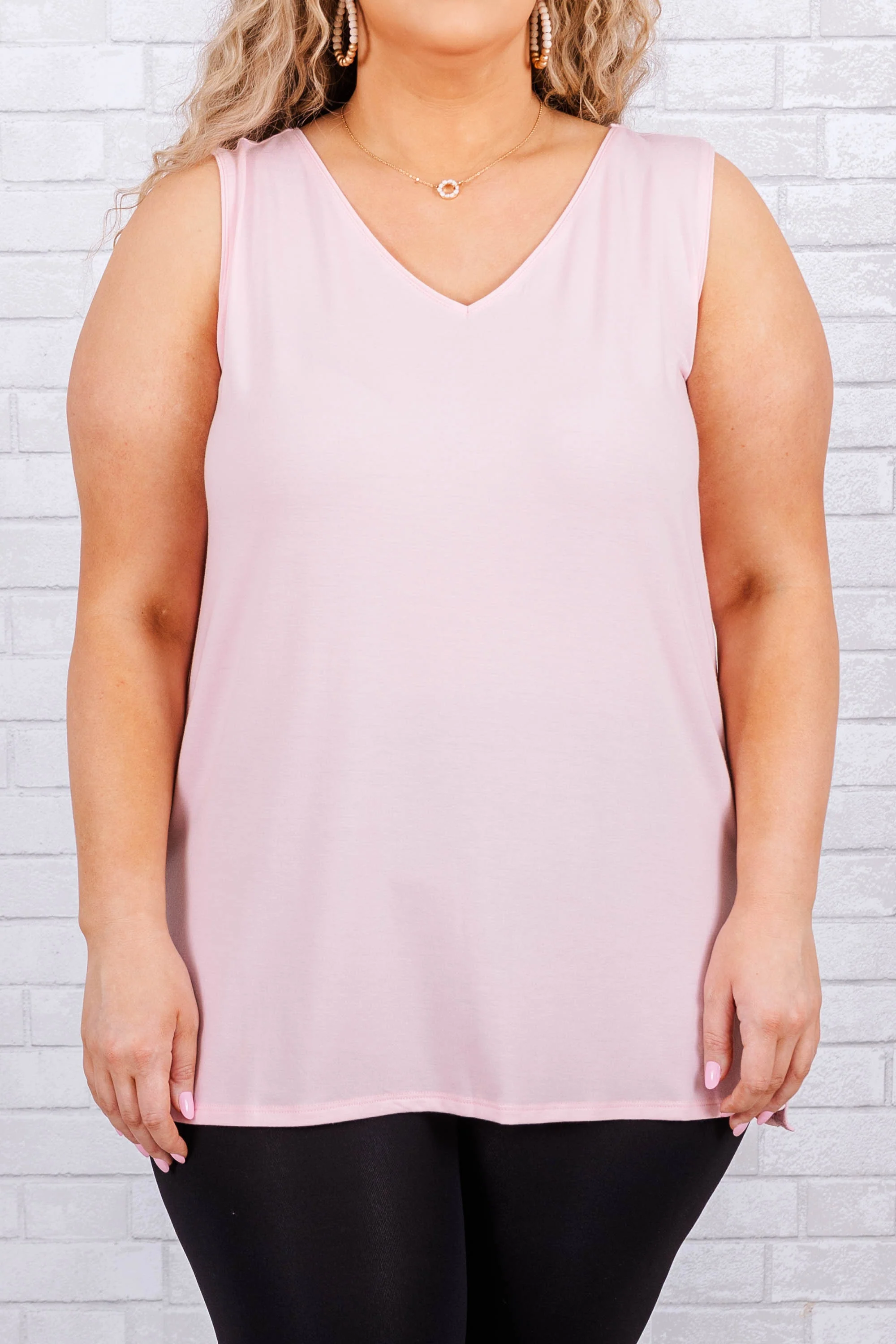With Open Arms Tank, Dusty Pink - Giverhouse