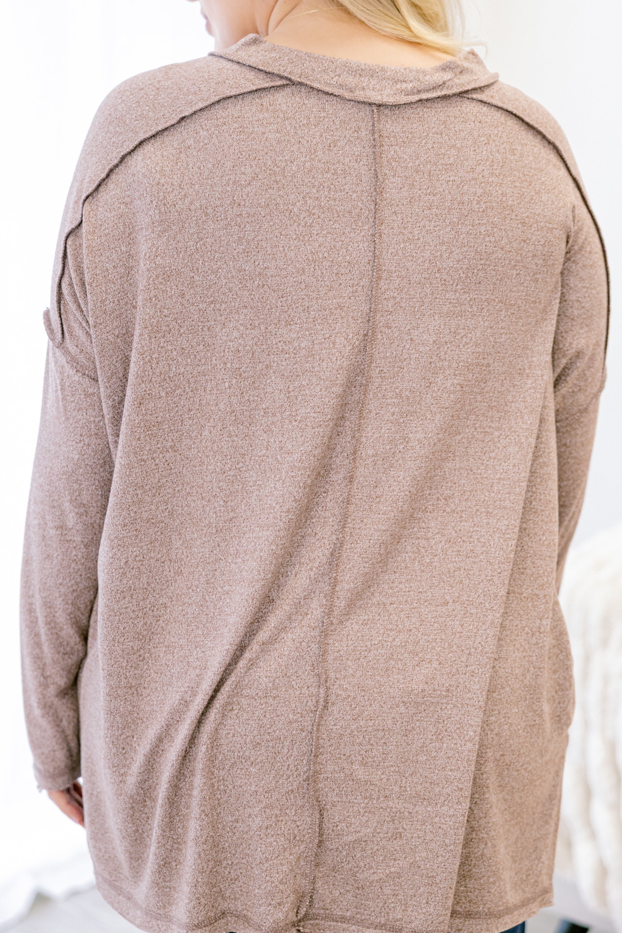 Like It's Nothing Top, Brown - Giverhouse