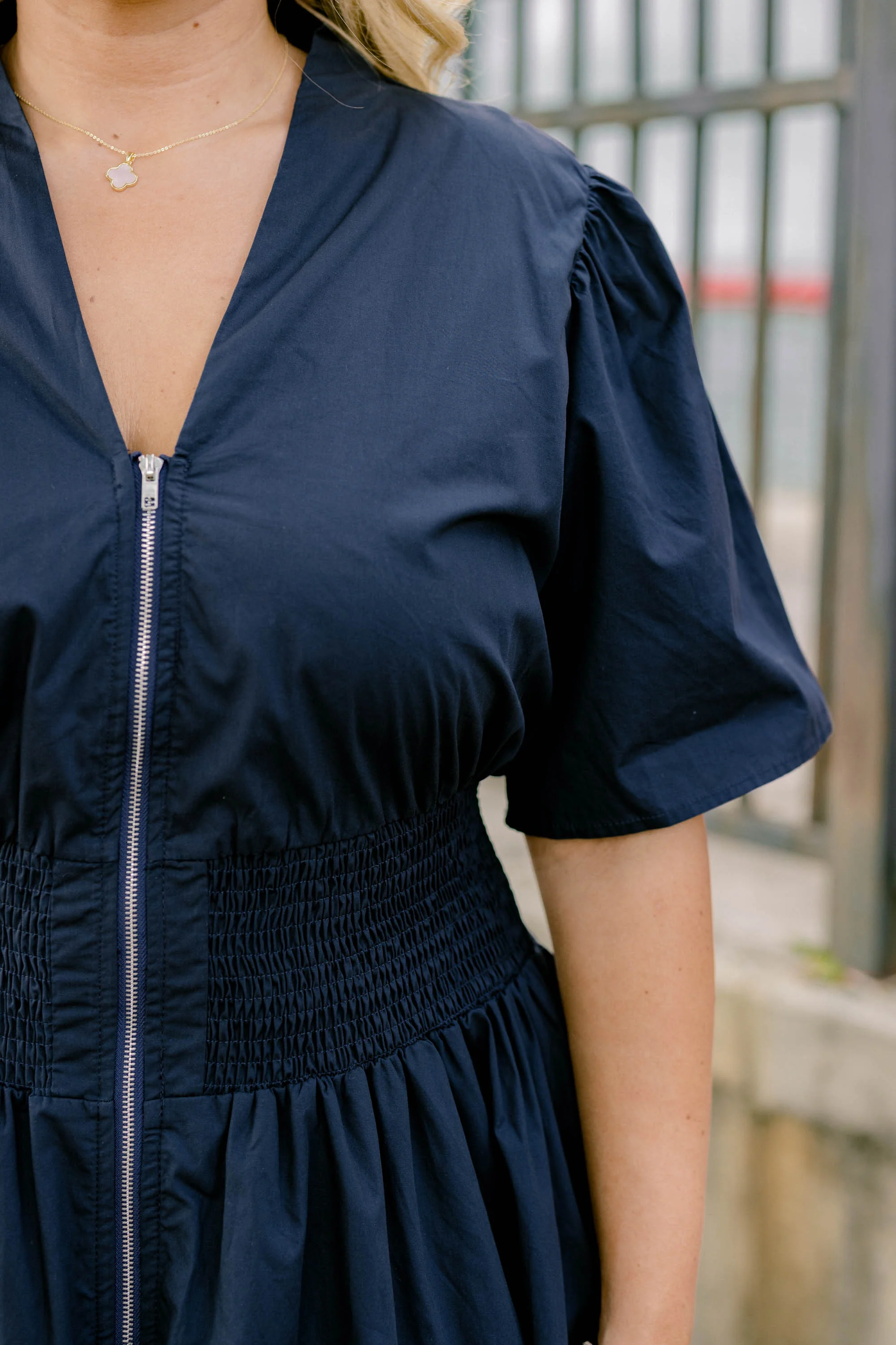 It's A Match Dress, Navy - Giverhouse