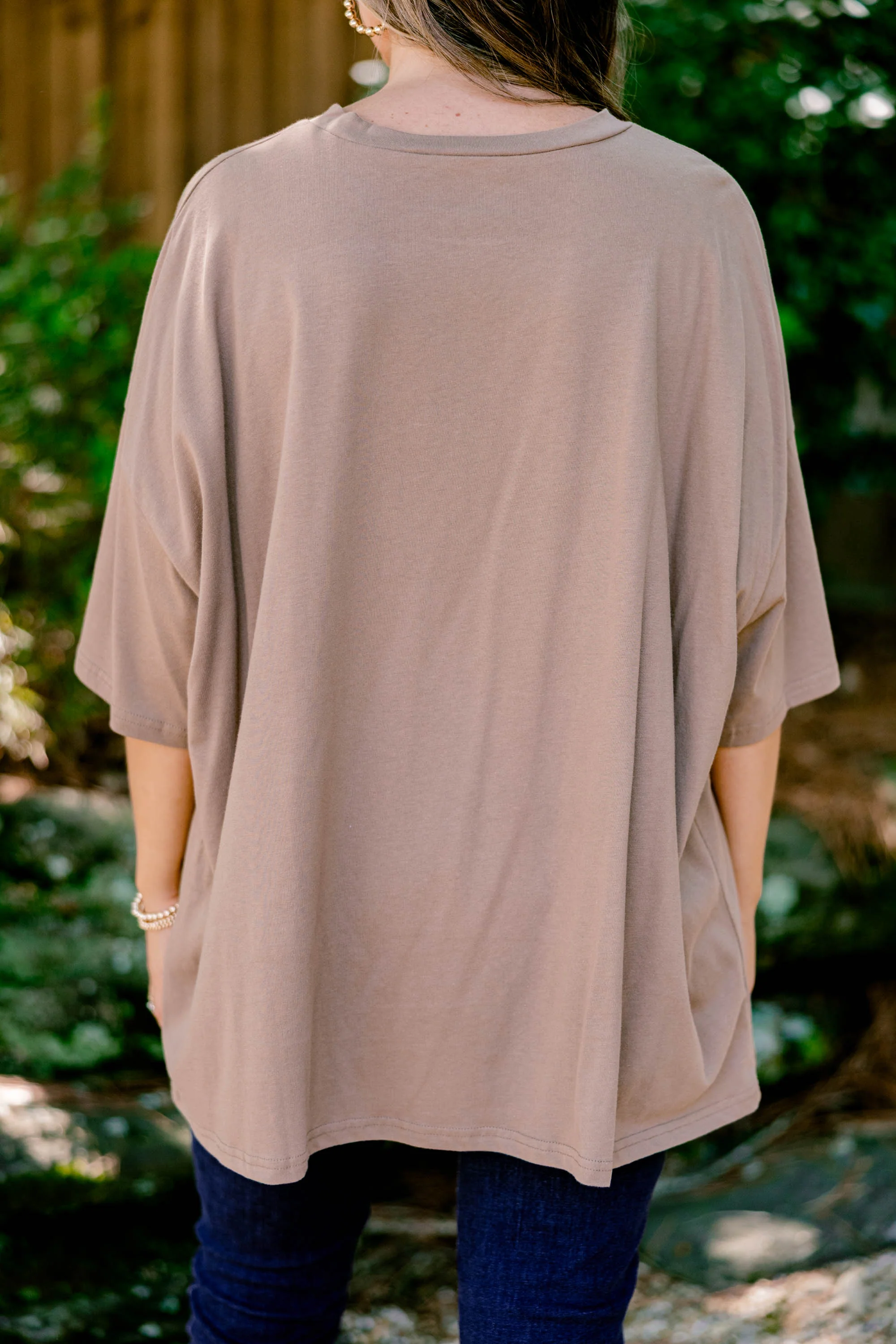 Thankful Time of Year Boyfriend Tee, Espresso - Giverhouse