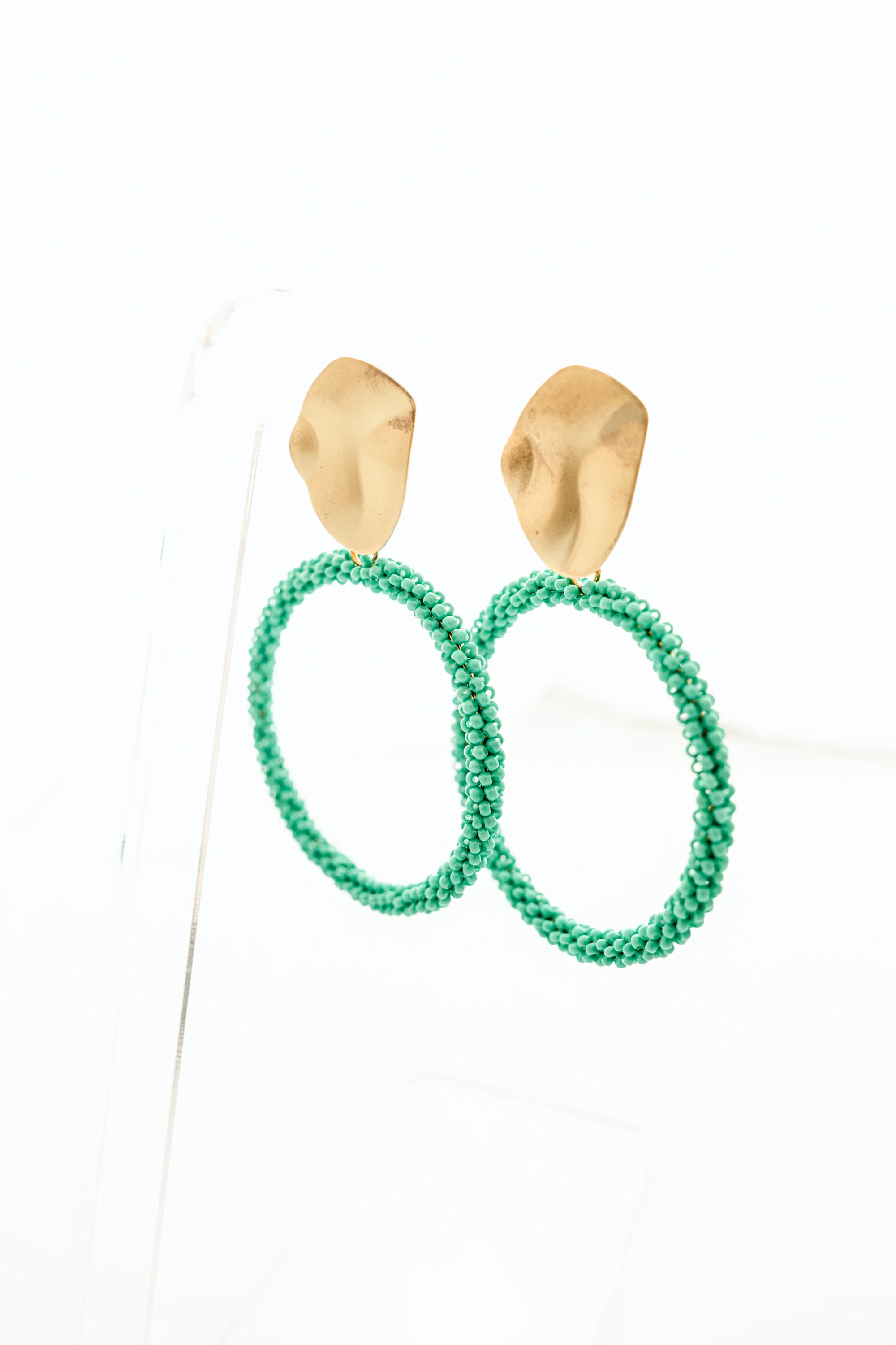Little Lady Earrings, Teal - Giverhouse