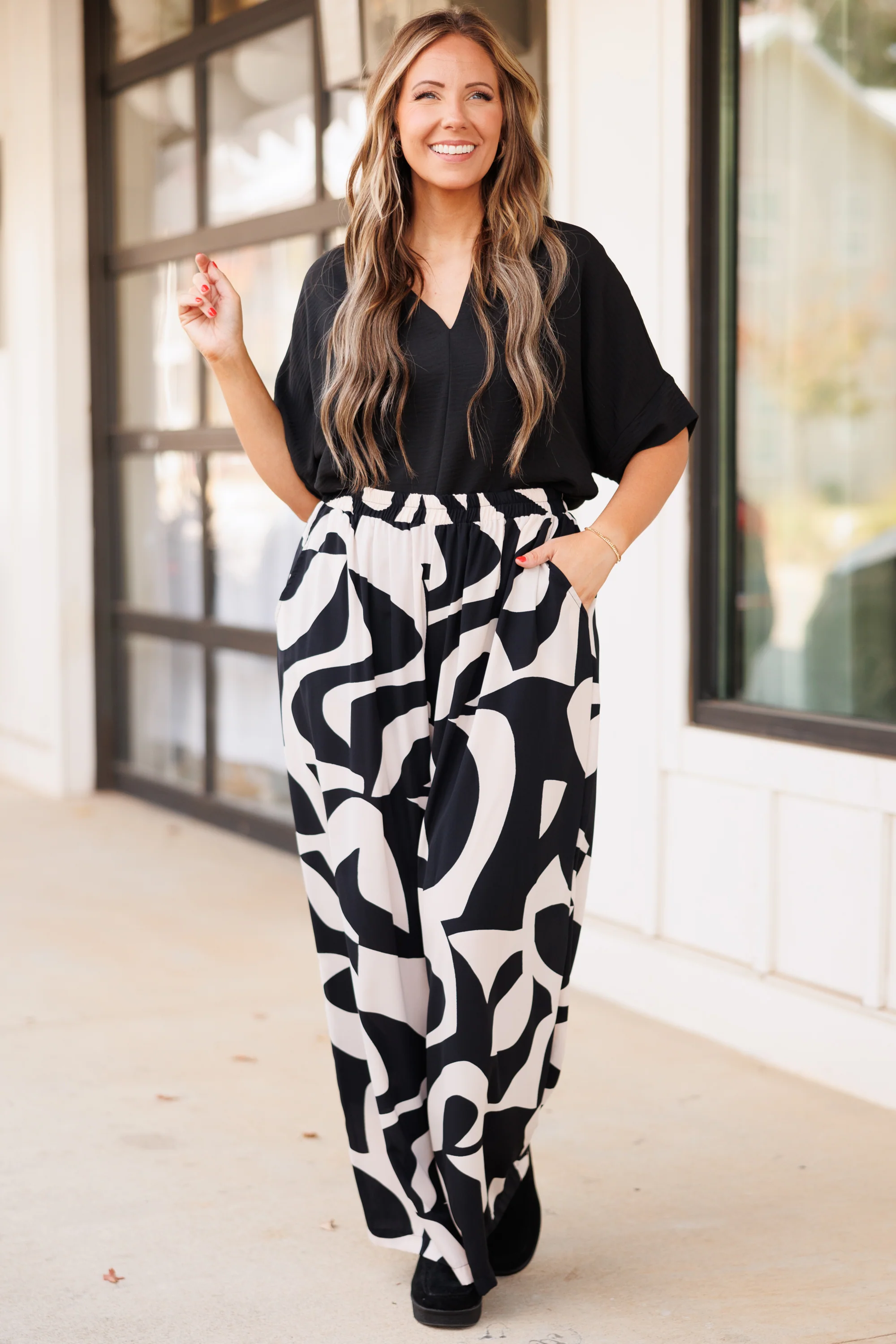 Made For This Moment Pants, Black - Giverhouse