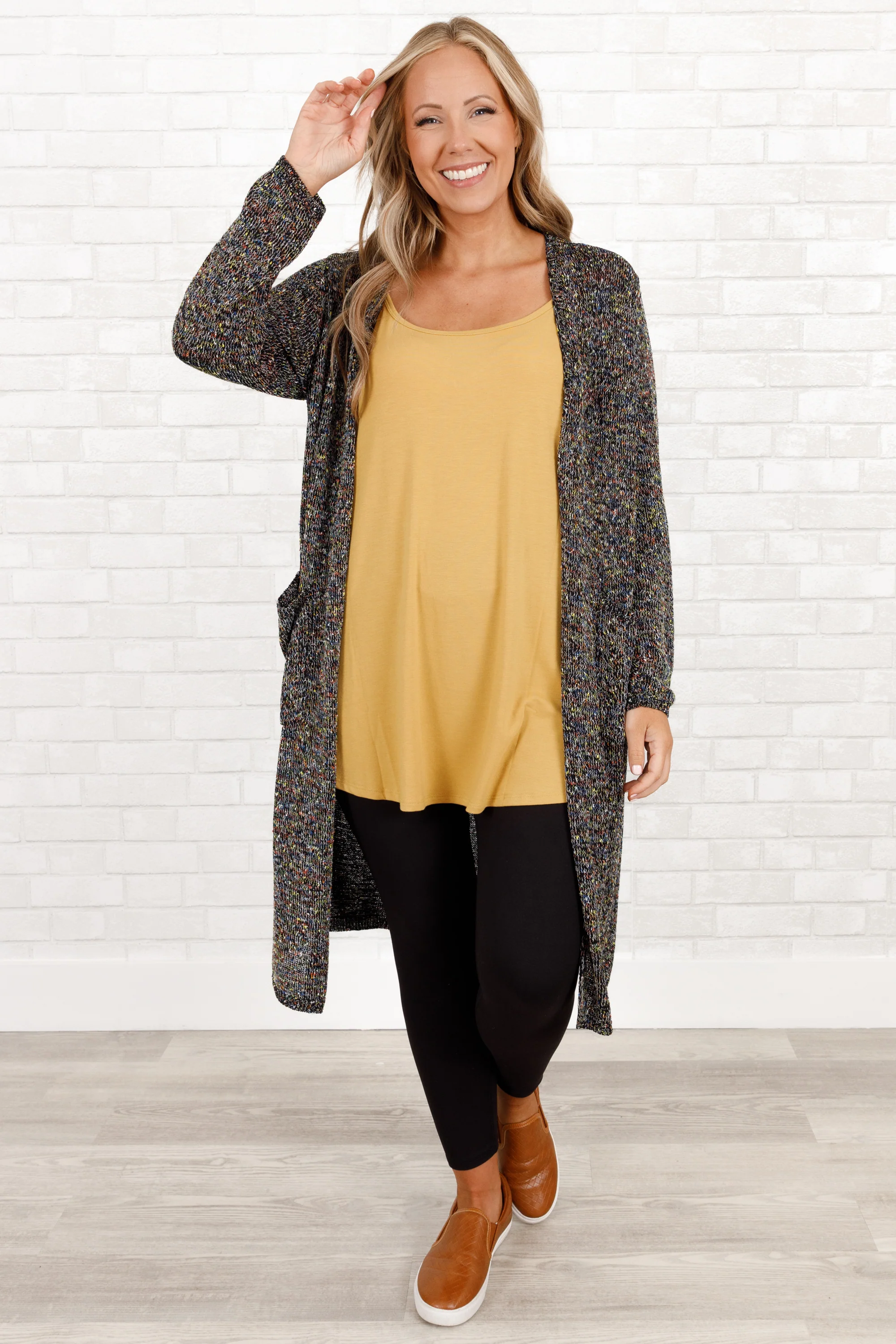 Clean Cut Leggings, Black - Giverhouse