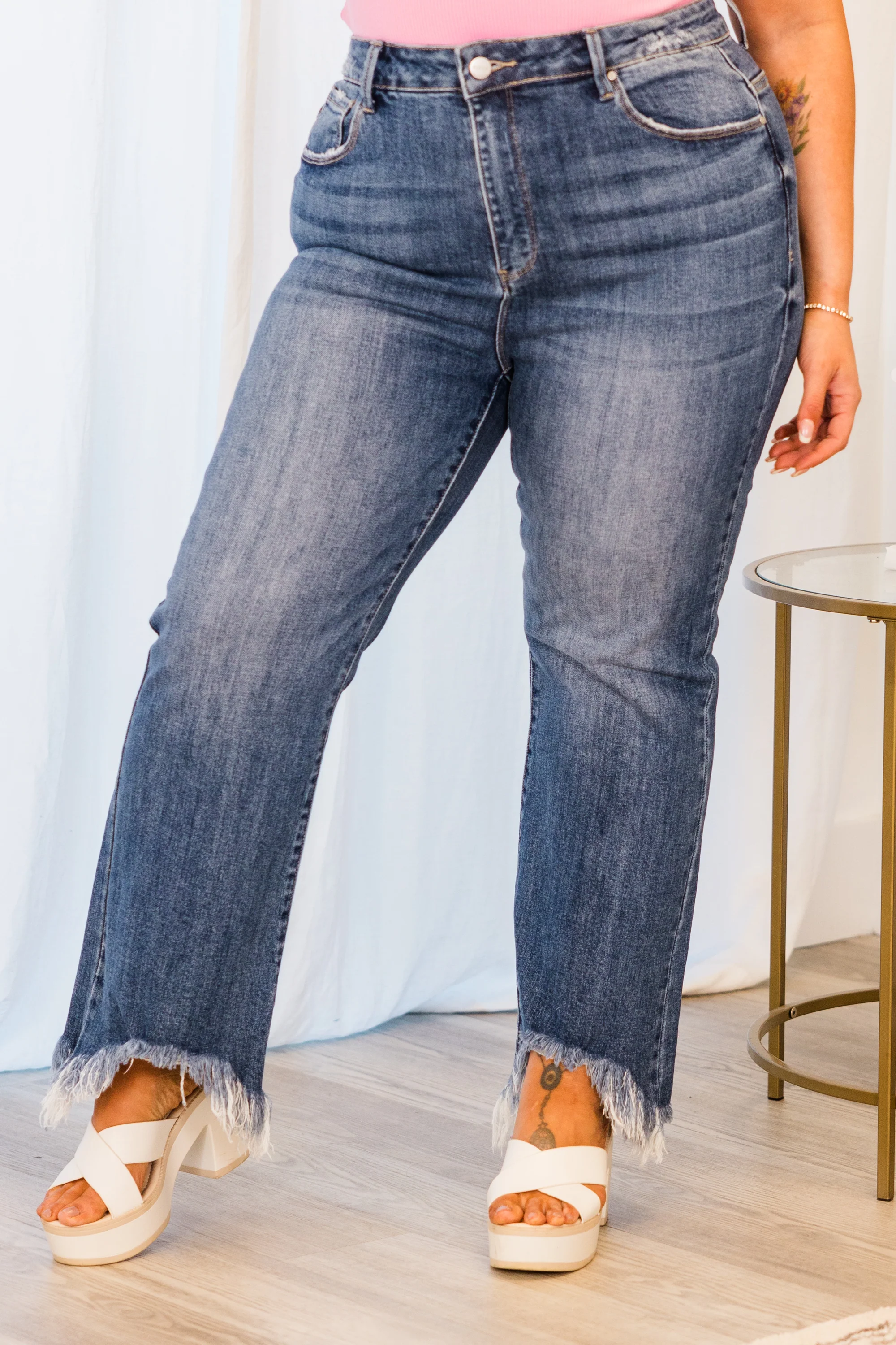 Cherish The Moment Jeans, Medium Wash - Giverhouse