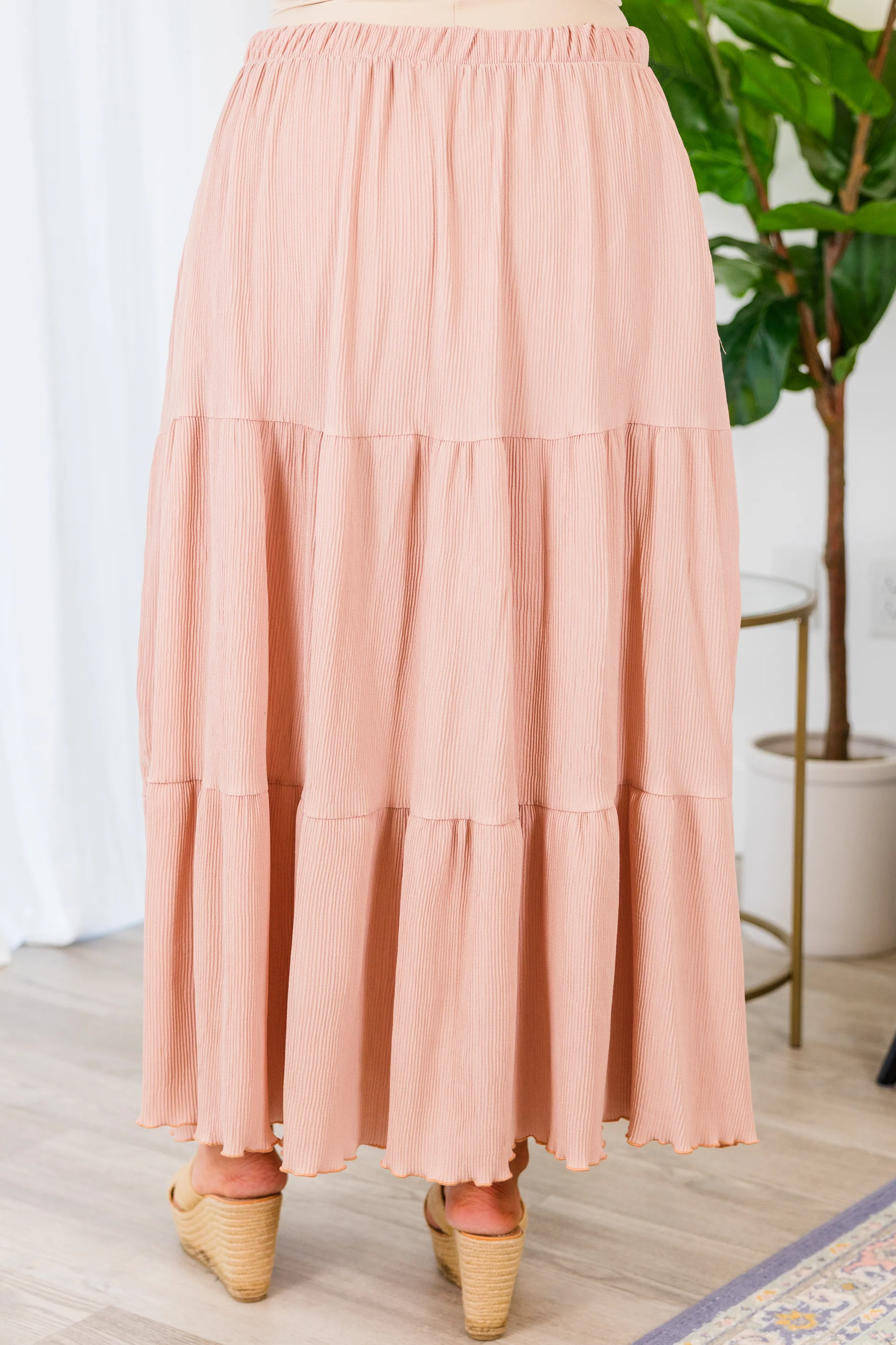 Refreshing Breeze Skirt, Dusty Rose - Giverhouse