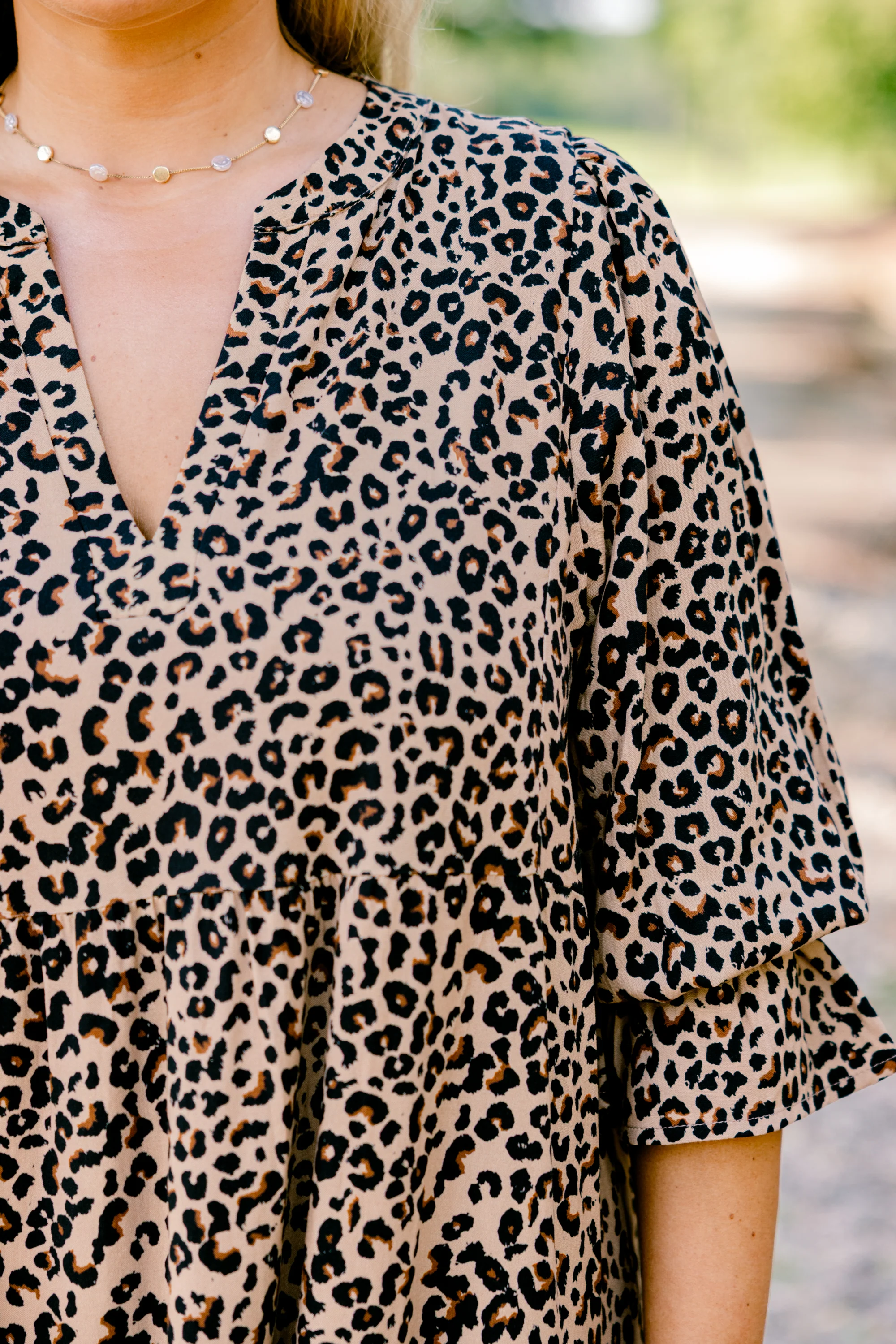 What You Know Dress, Brown Leopard - Giverhouse
