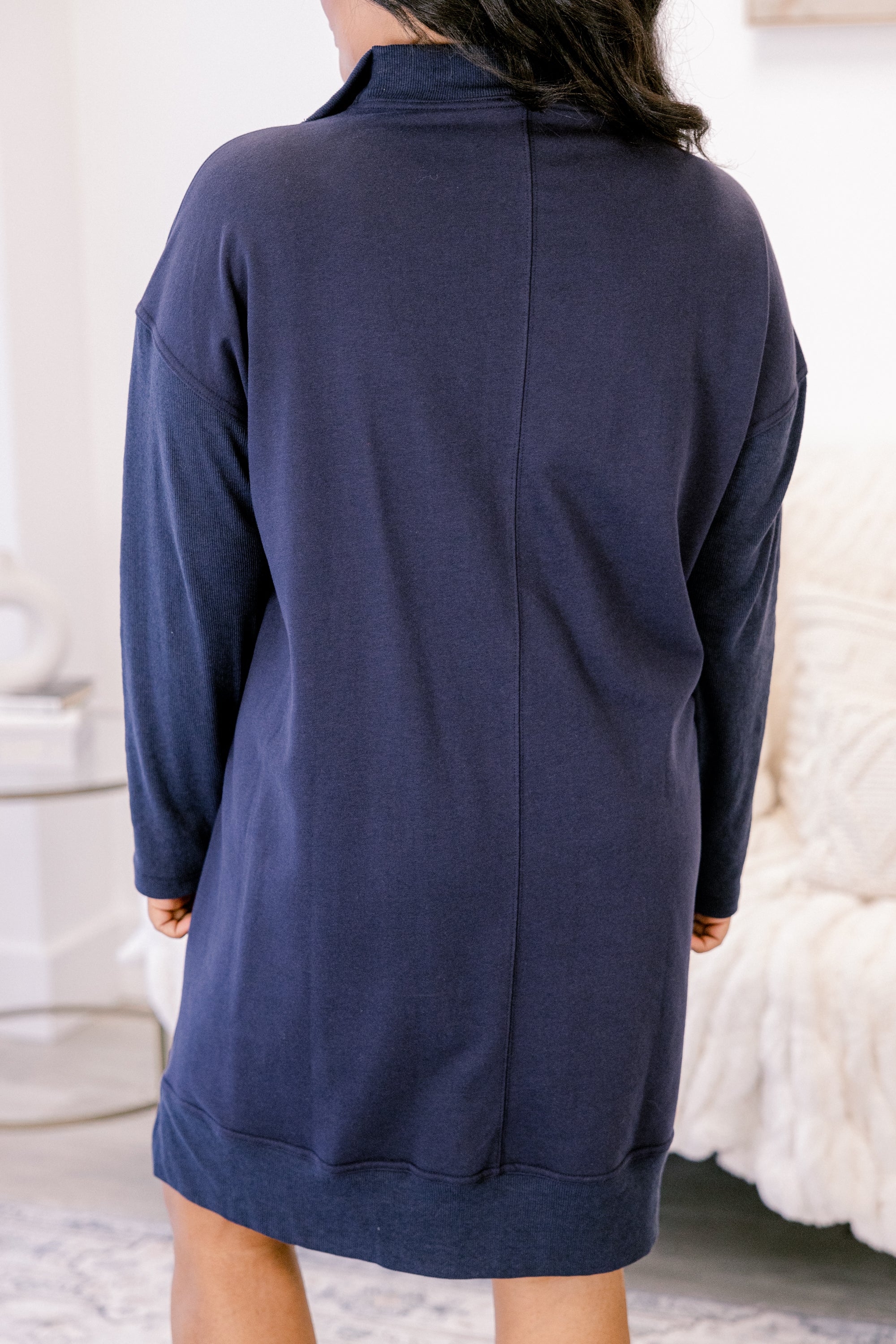 Slow It Down Dress, Navy - Giverhouse