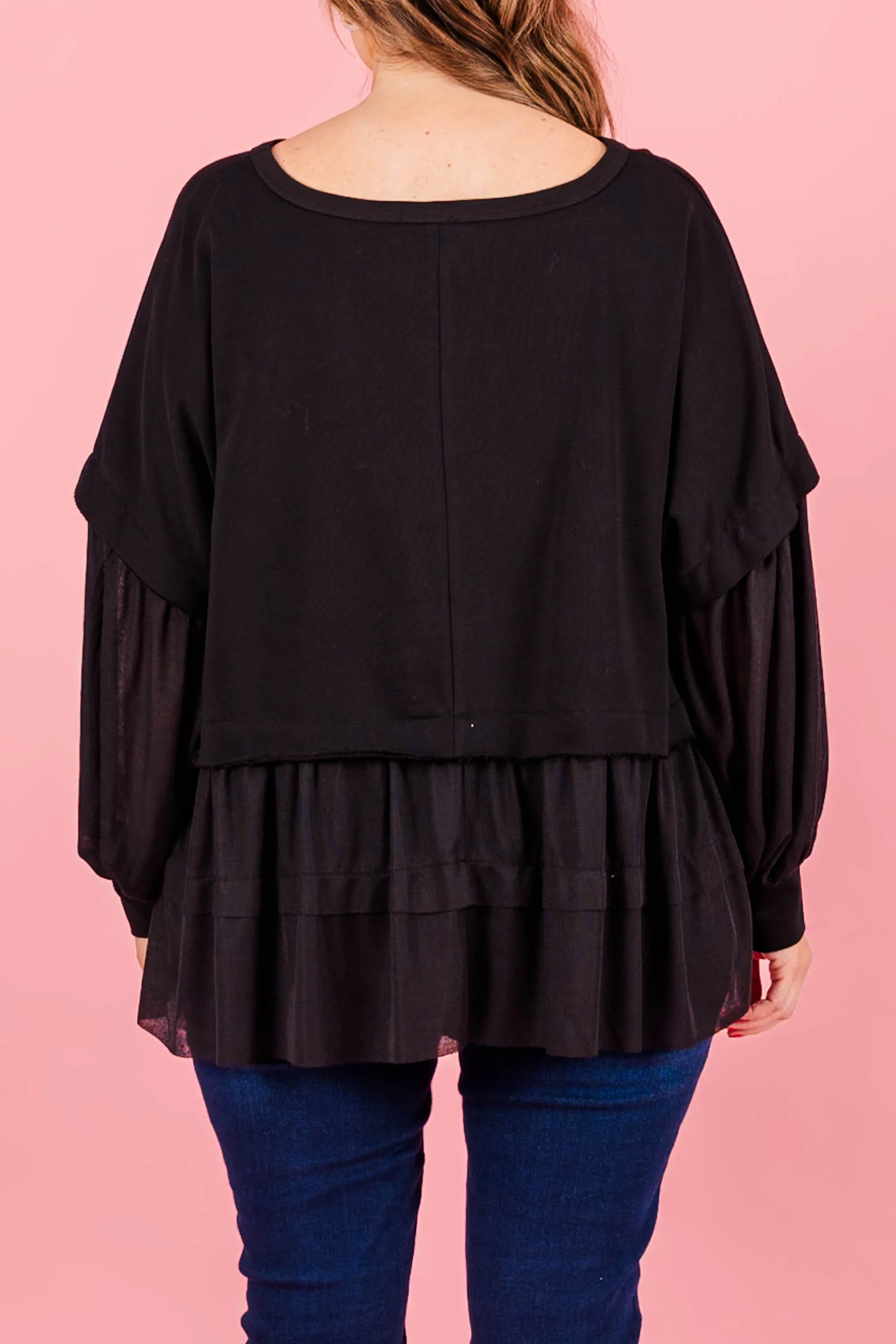 My Kind Of Fun Top, Black - Giverhouse