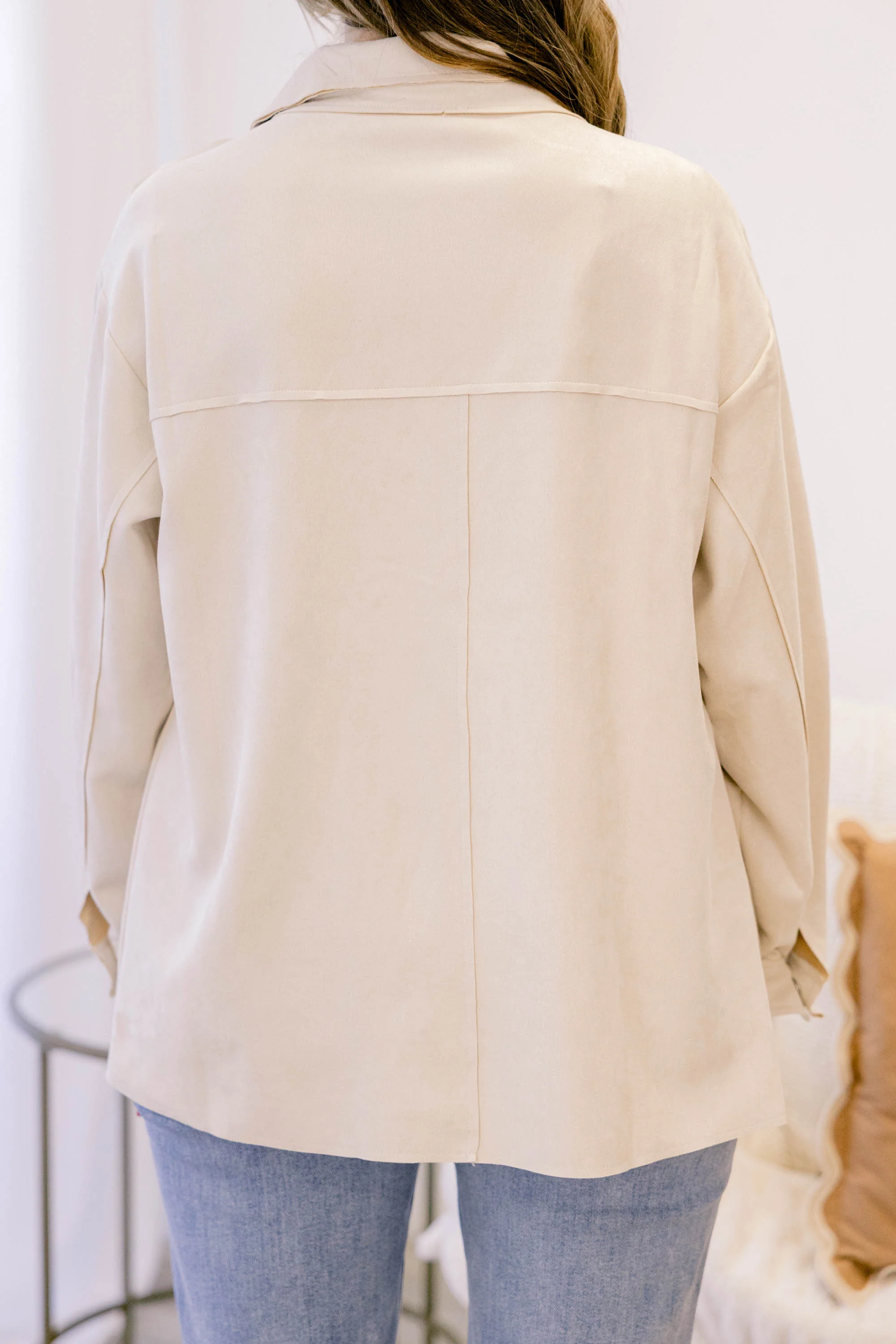 Let It Sink In Jacket, White - Giverhouse