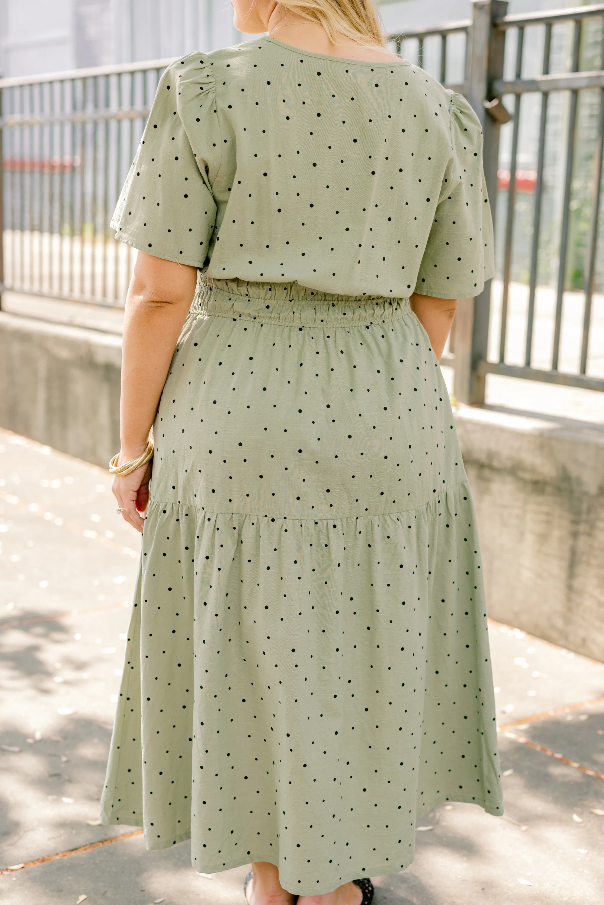 Anyone Can See Dress, Olive - Giverhouse