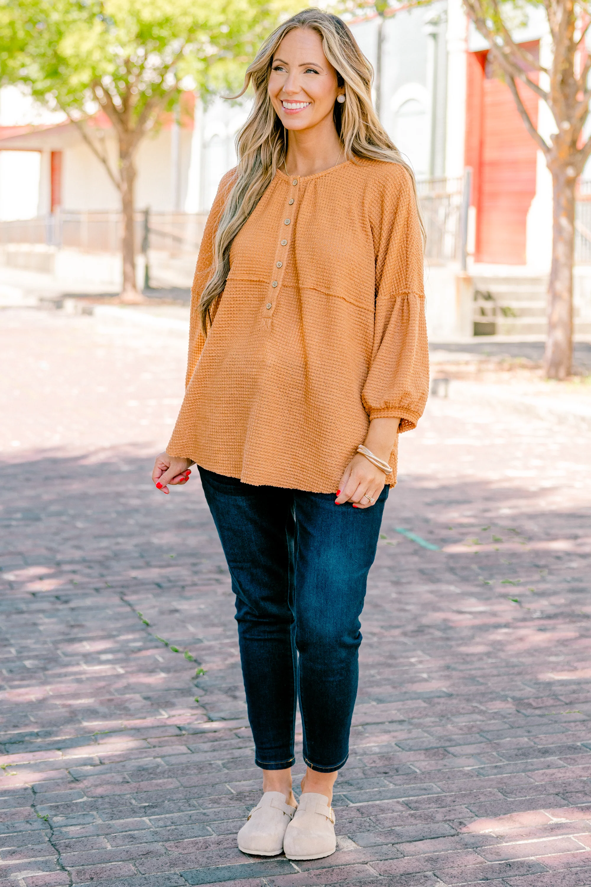 Eternal Embrace Top, Rust - Giverhouse