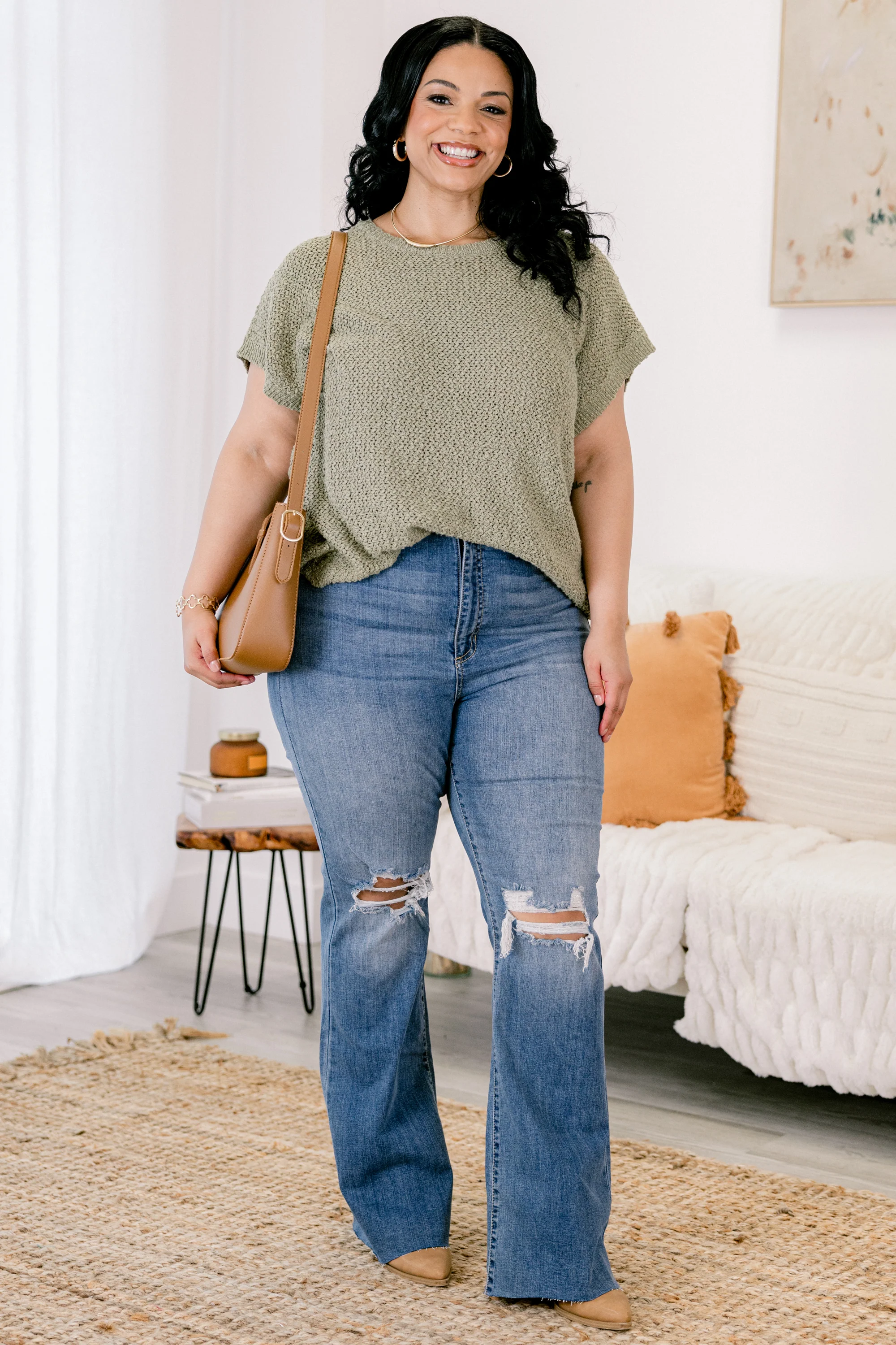 Spin The Block Jeans, Dark Wash - Giverhouse