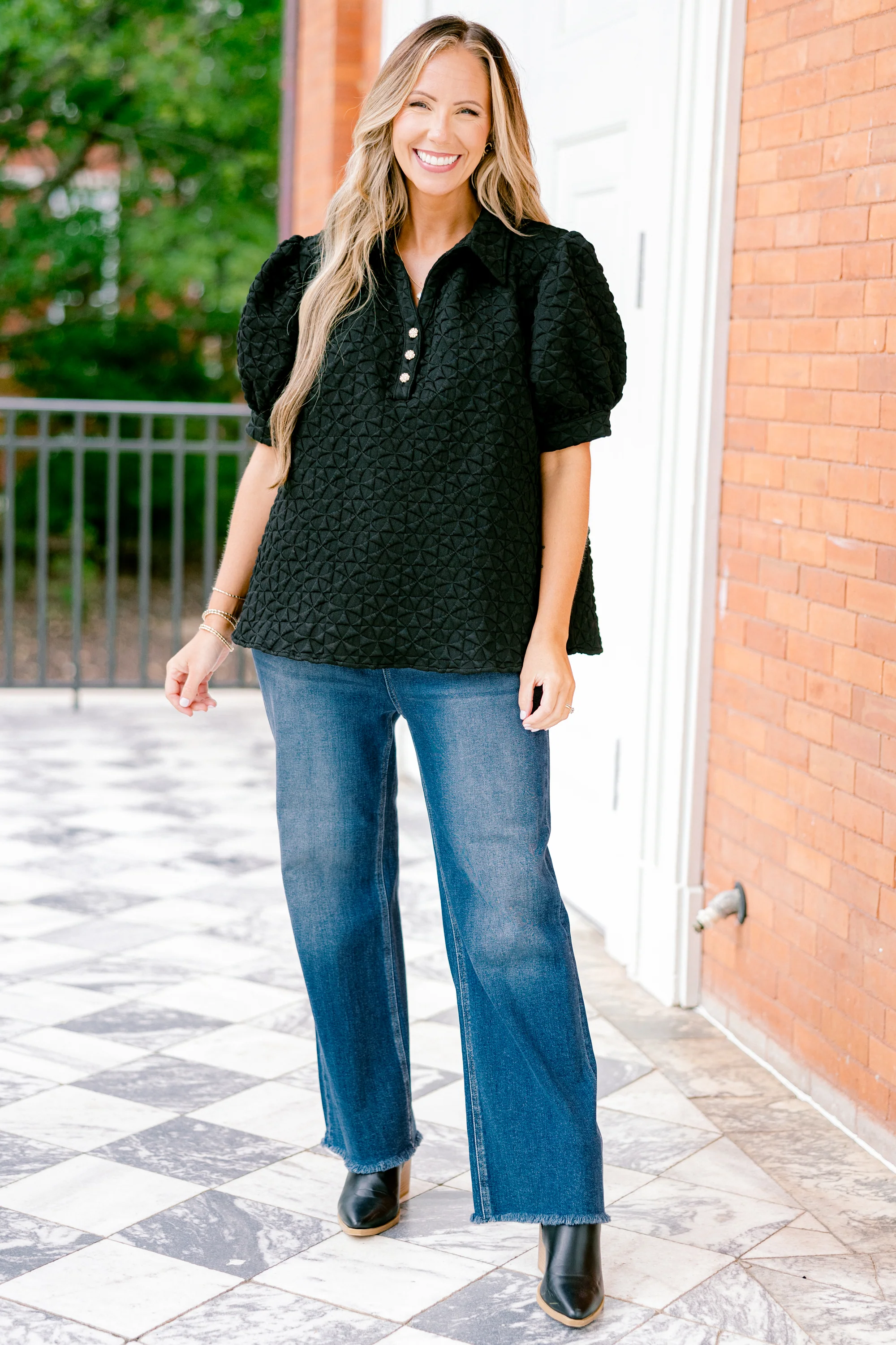 Bigger Plans Top, Black - Giverhouse