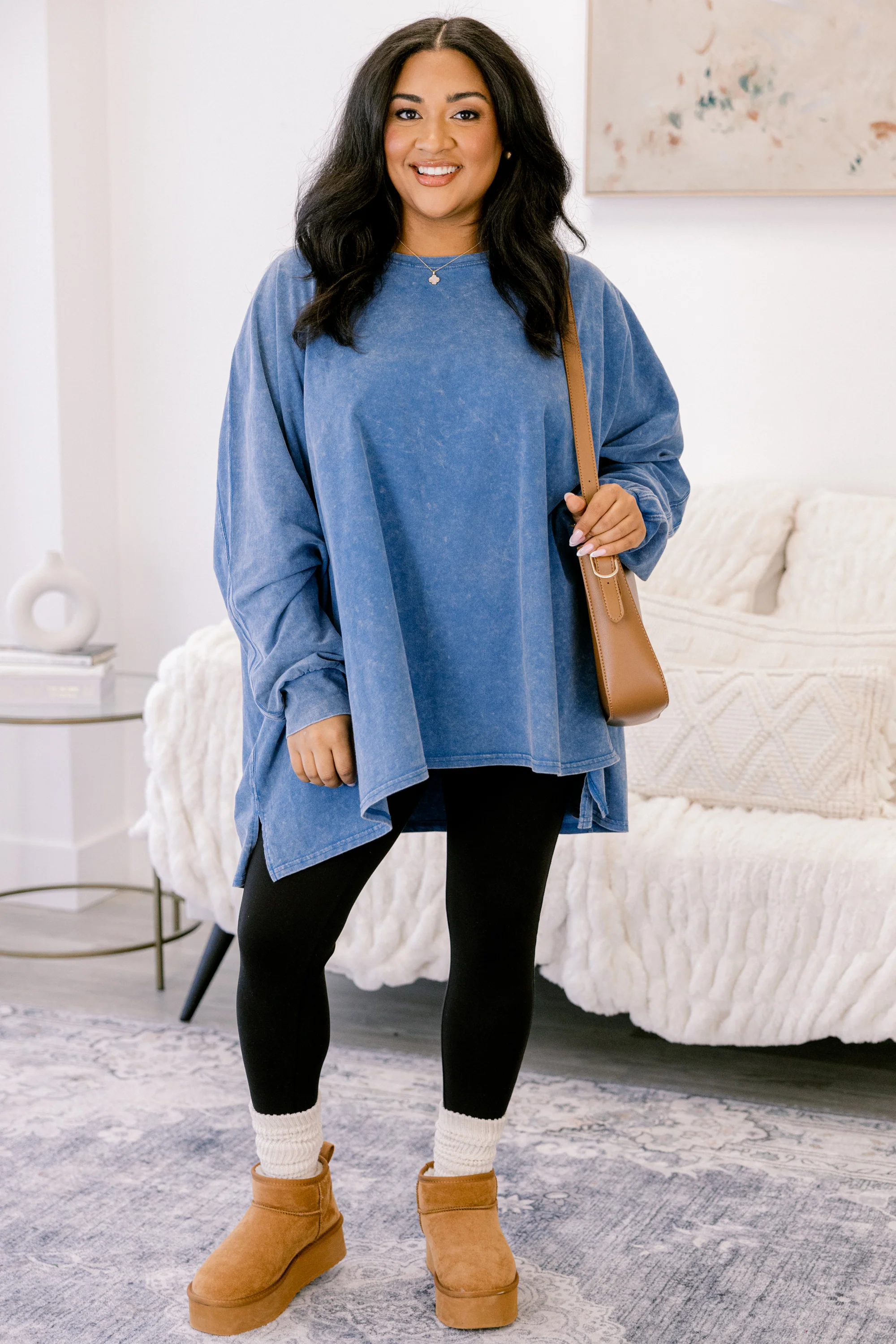 All So Nice Tunic, Blue - Giverhouse