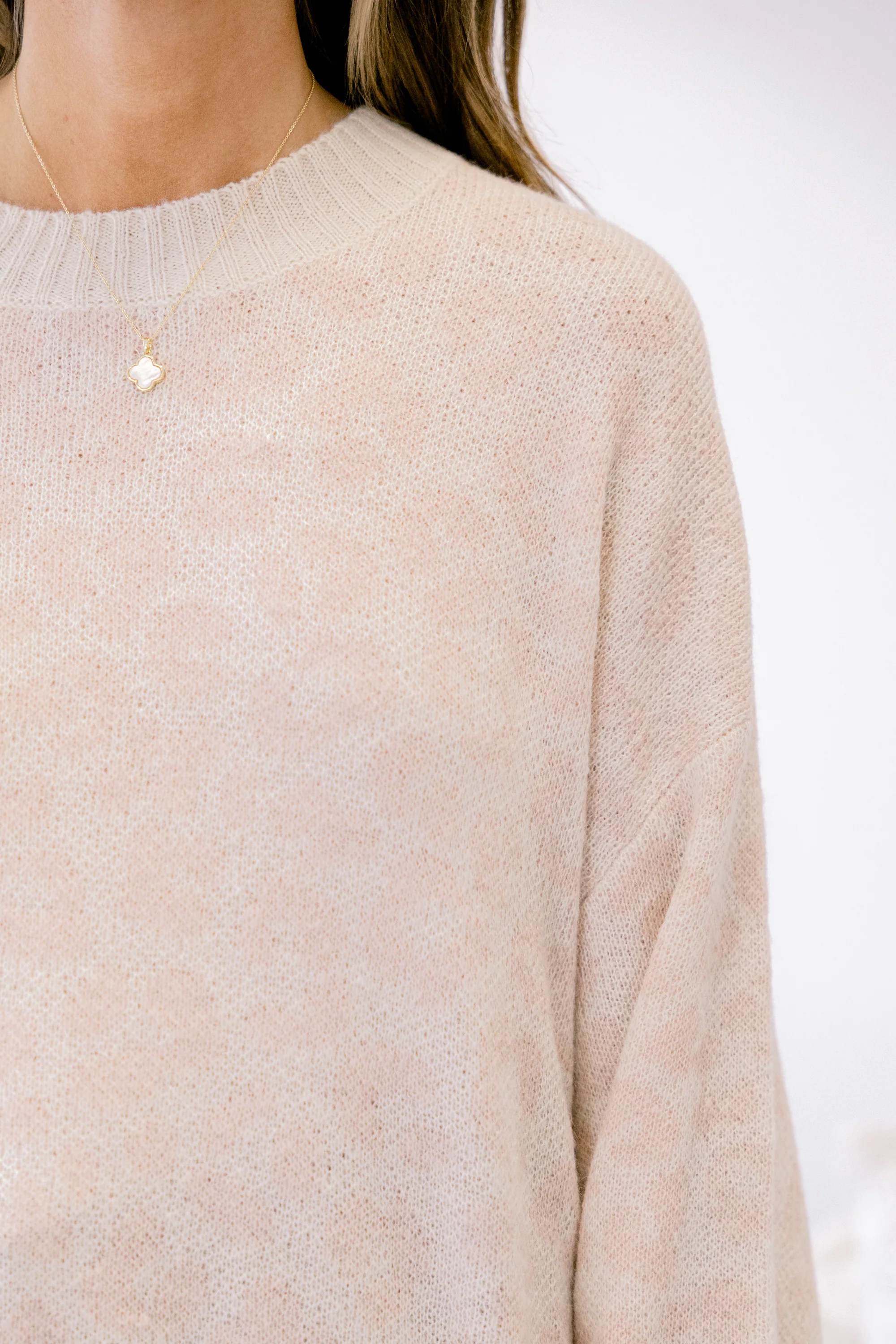 Leopard Love Sweater, Cream Leopard - Giverhouse