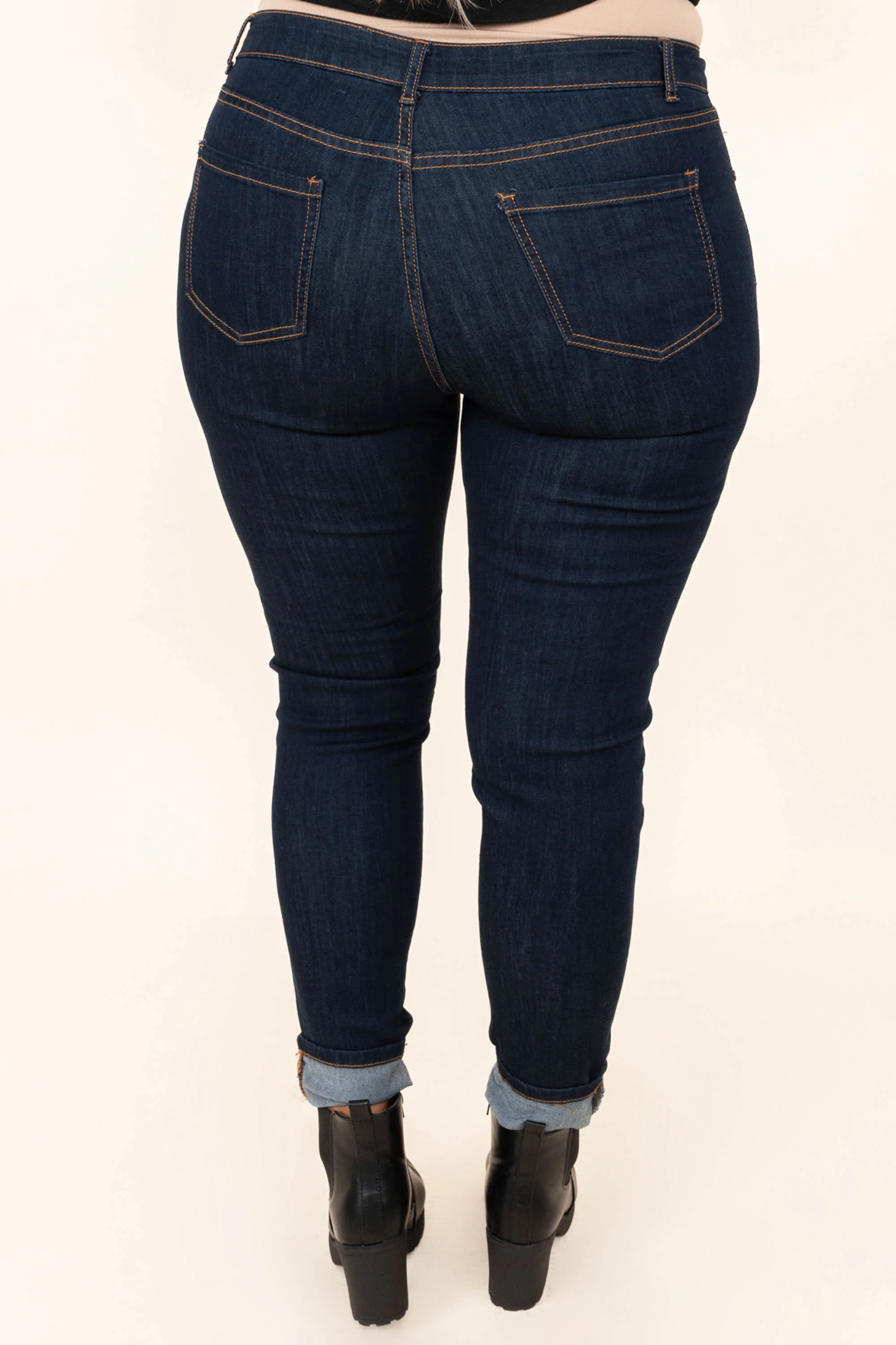 Cherish This Moment Jeggings, Dark Wash - Giverhouse