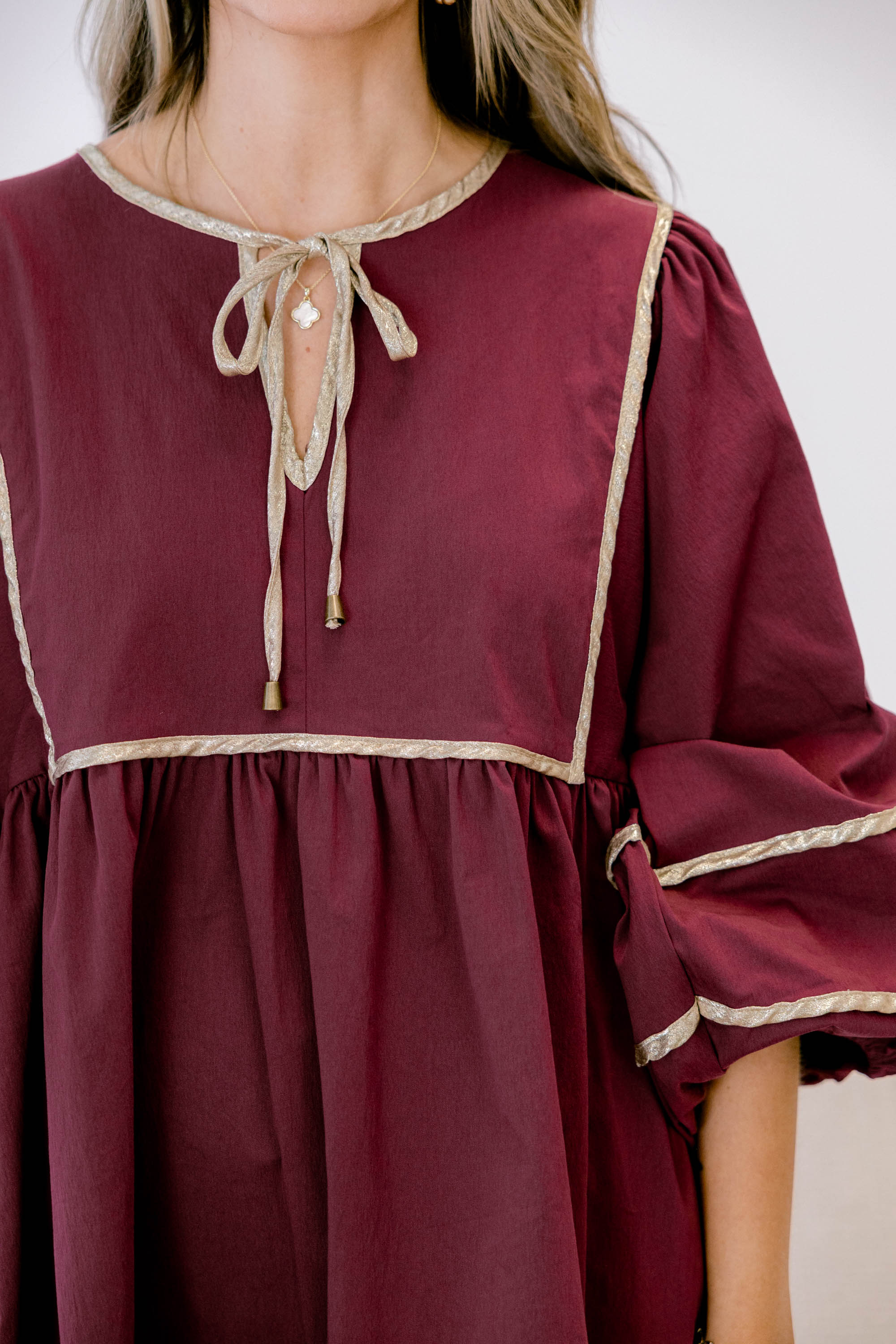 Stuck In Your Ways Dress, Plum - Giverhouse