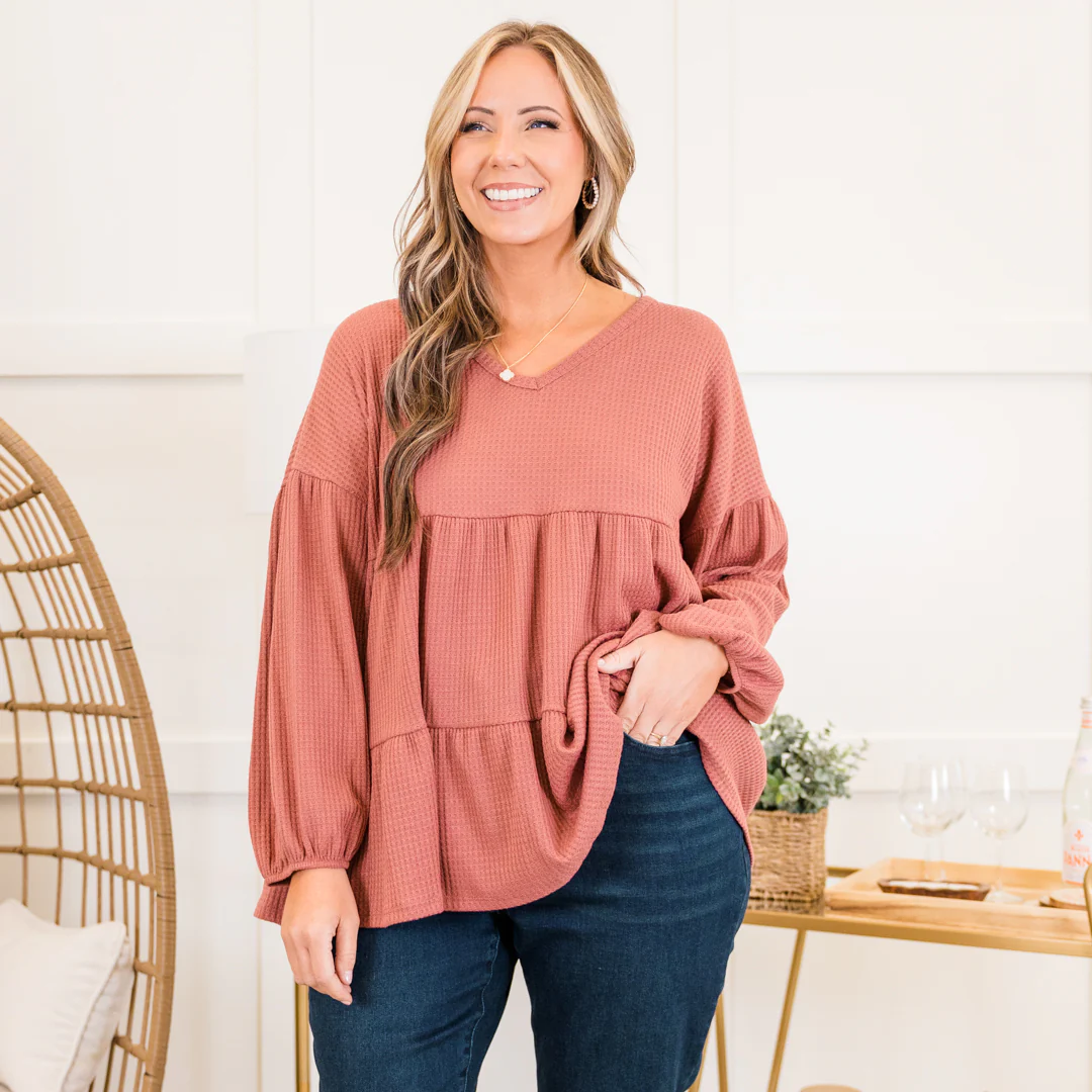 Good Signs Top, Mauve - Giverhouse