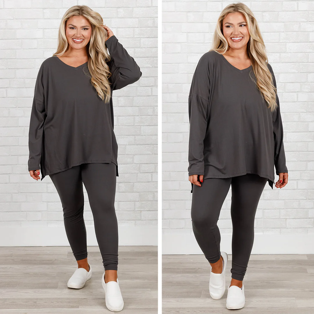 Happiness Because Of You Set, Ash Grey - Giverhouse