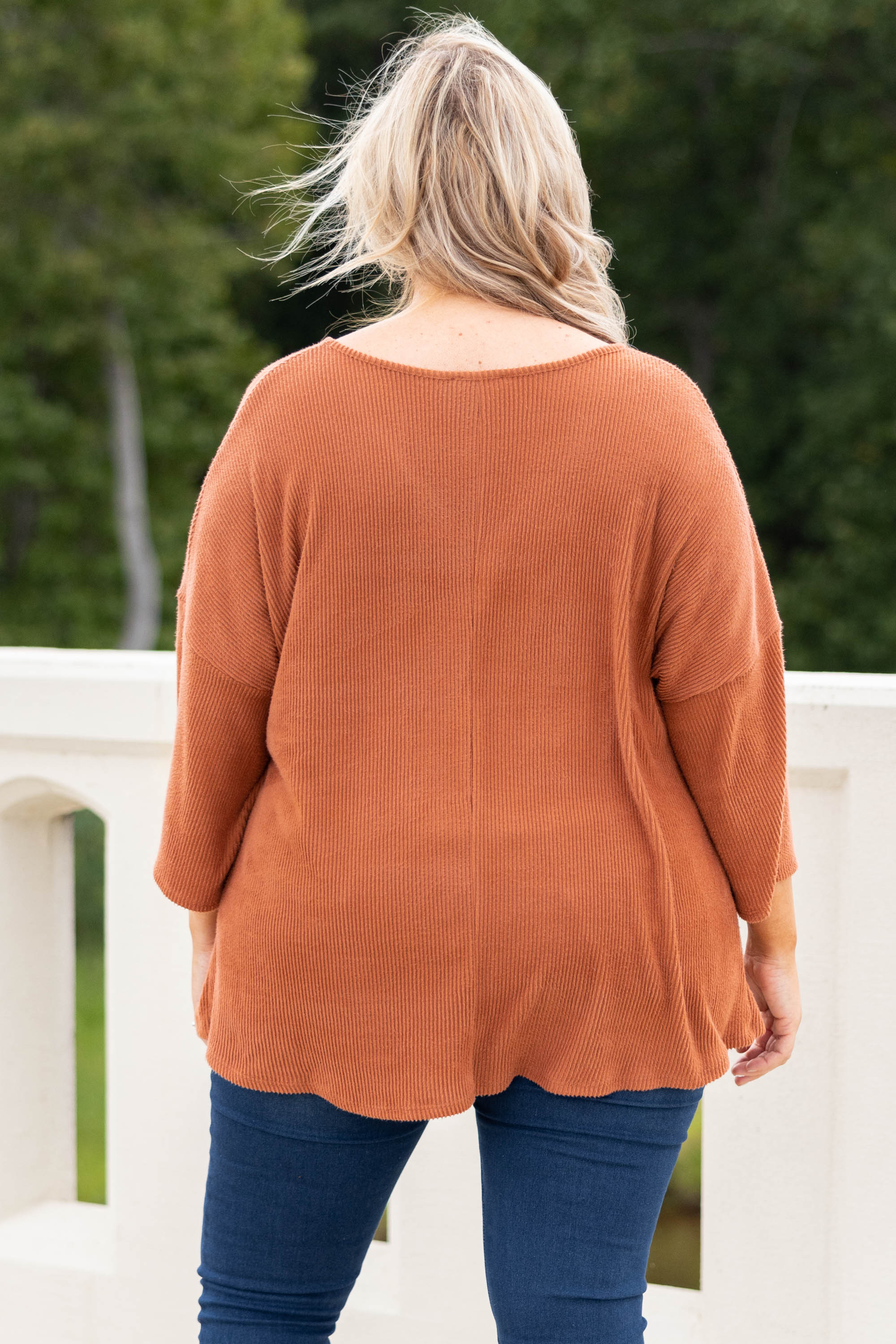 Let's Think About It Top, Camel - Giverhouse