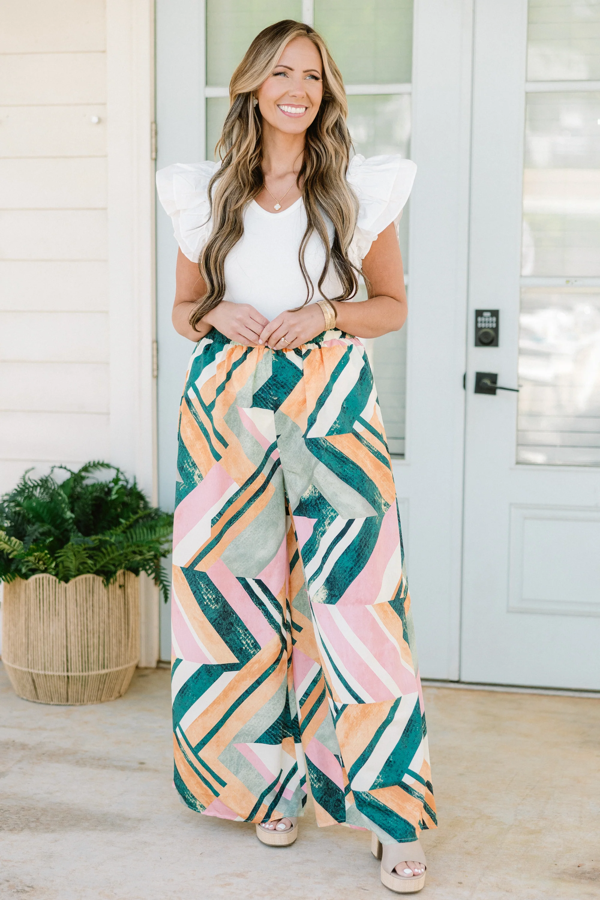 Back To Fun Pants, Green - Giverhouse