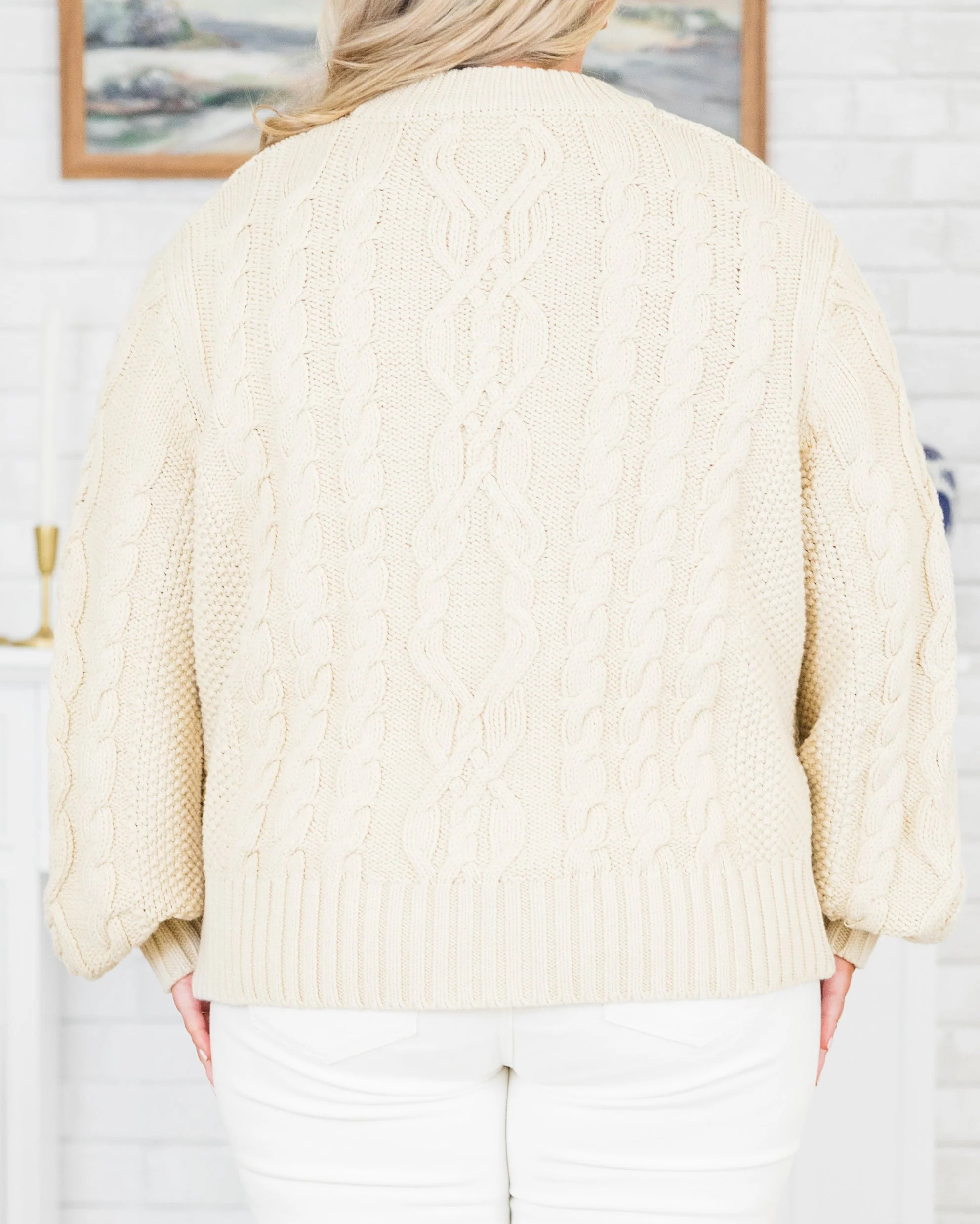 Back Once Again Cardigan, Taupe - Giverhouse