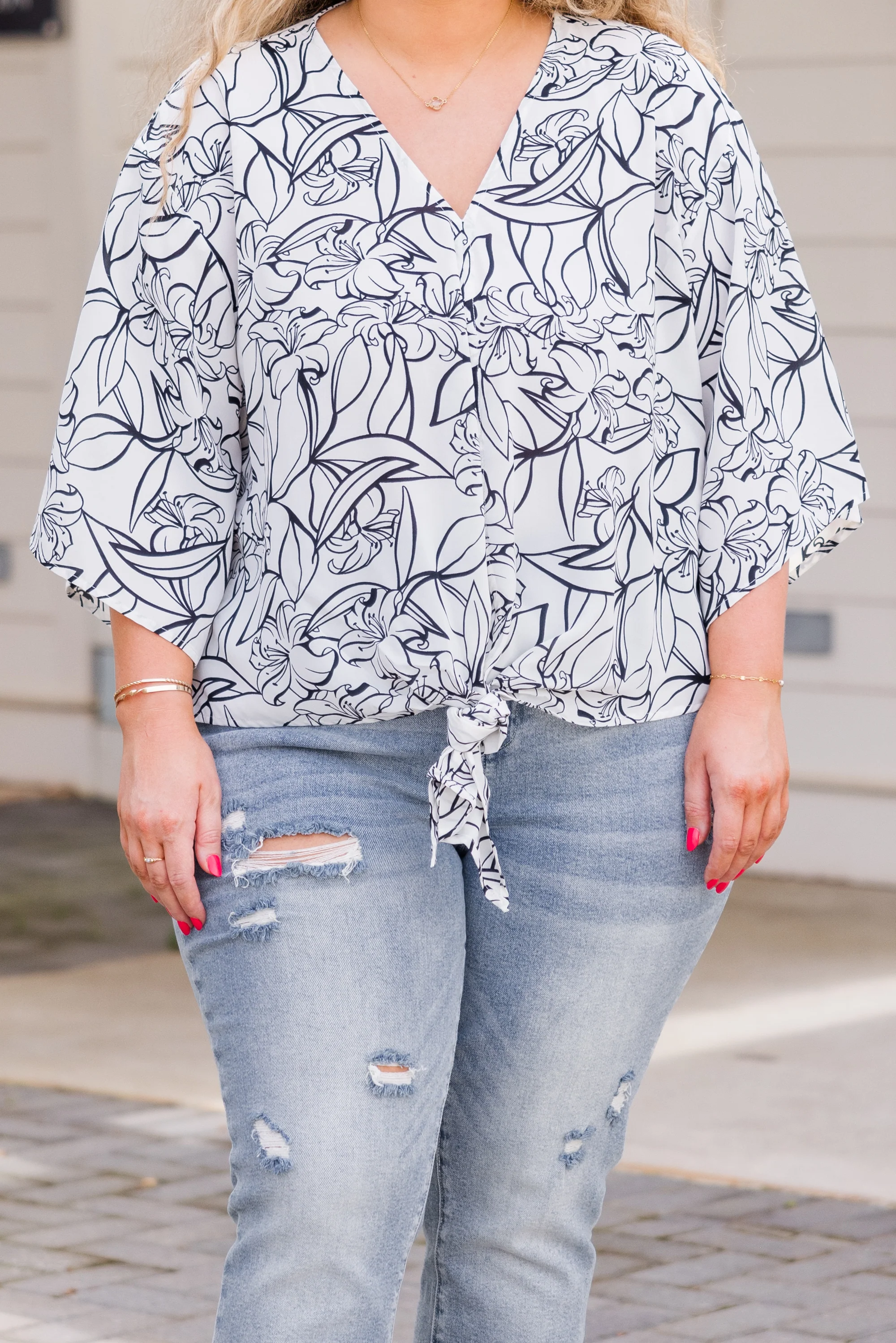 All In Your Head Top, Off White - Giverhouse