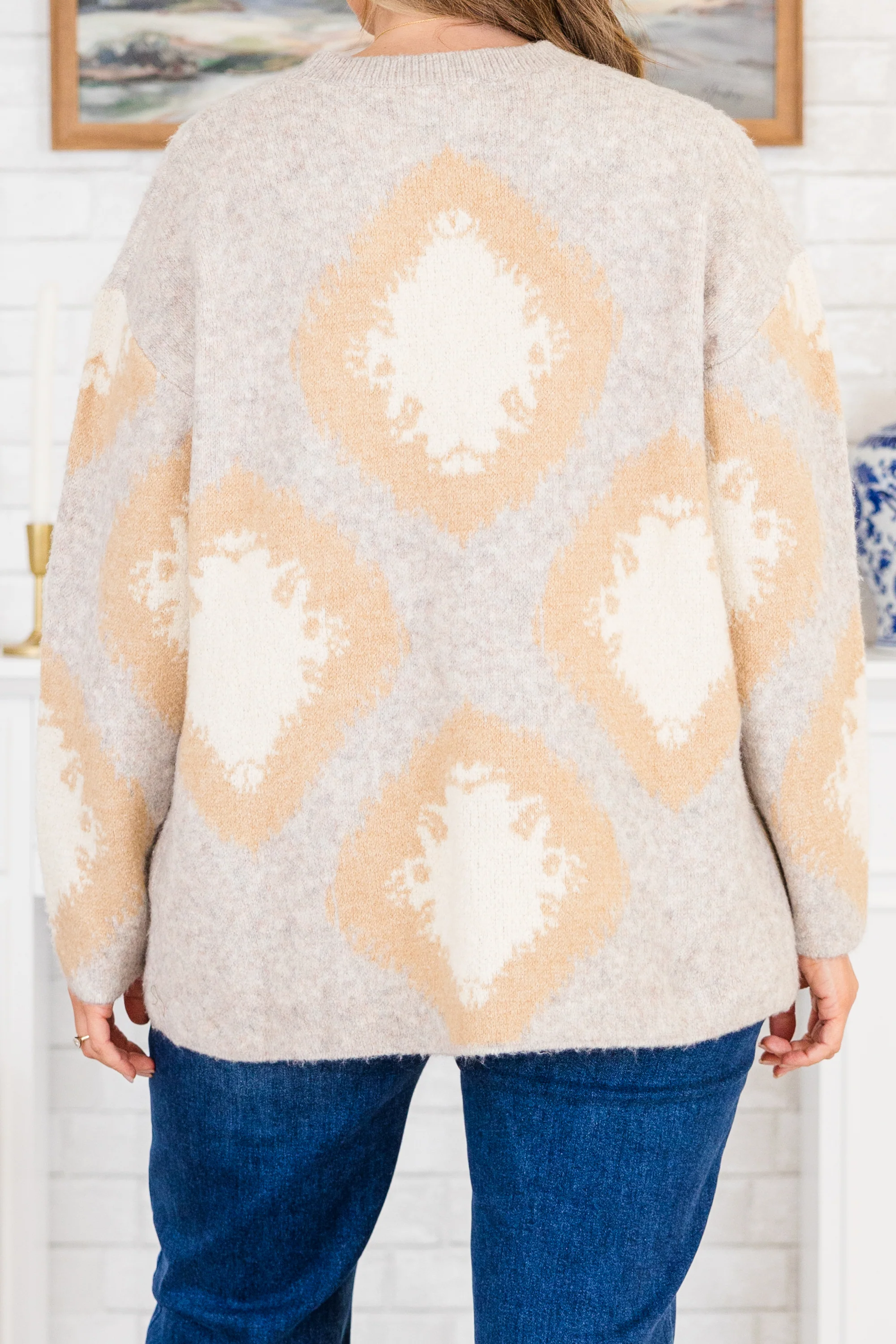 The Serene Sweater, Gray - Giverhouse