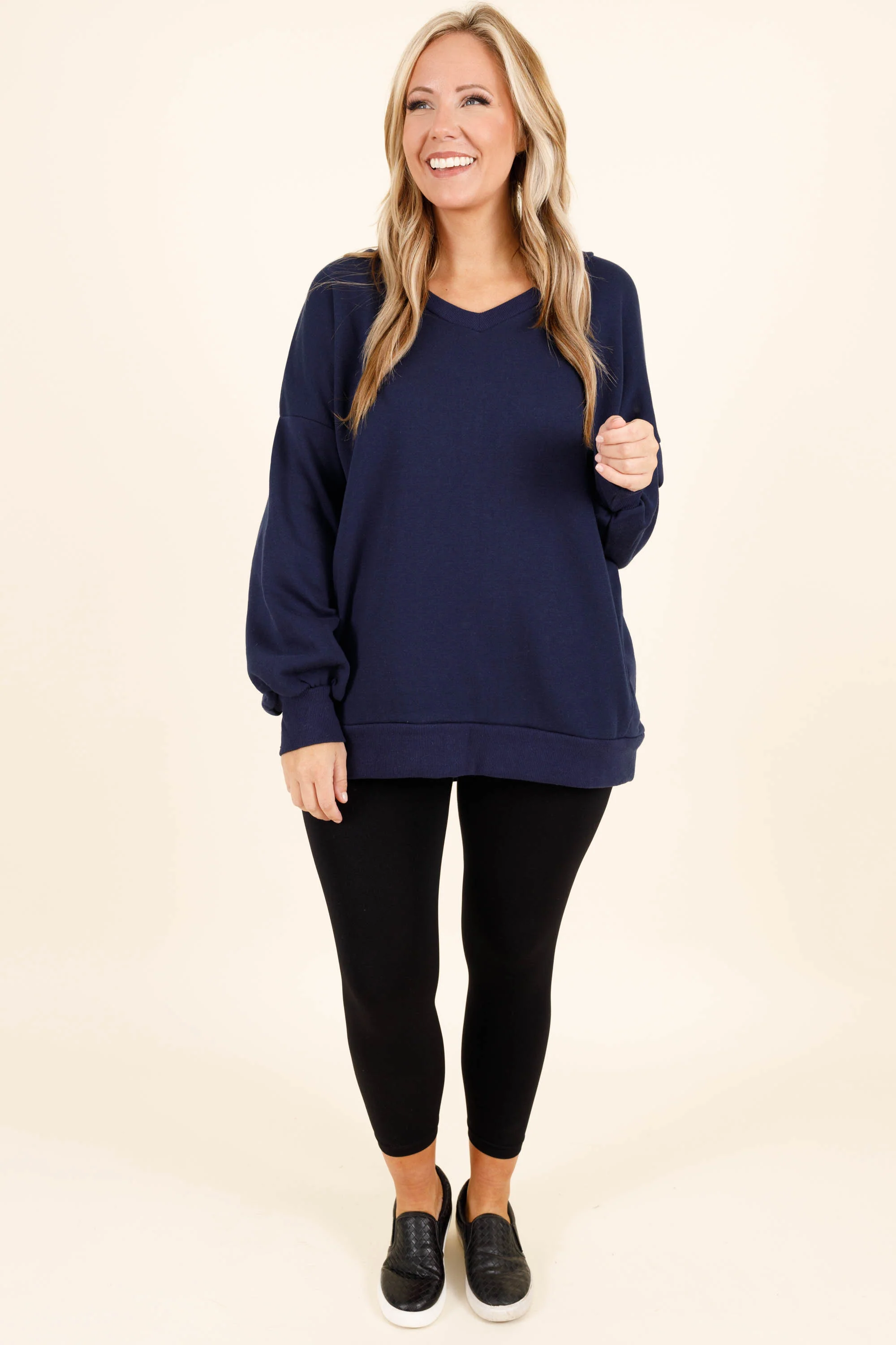 Very Special Sweatshirt, Navy Blue - Giverhouse