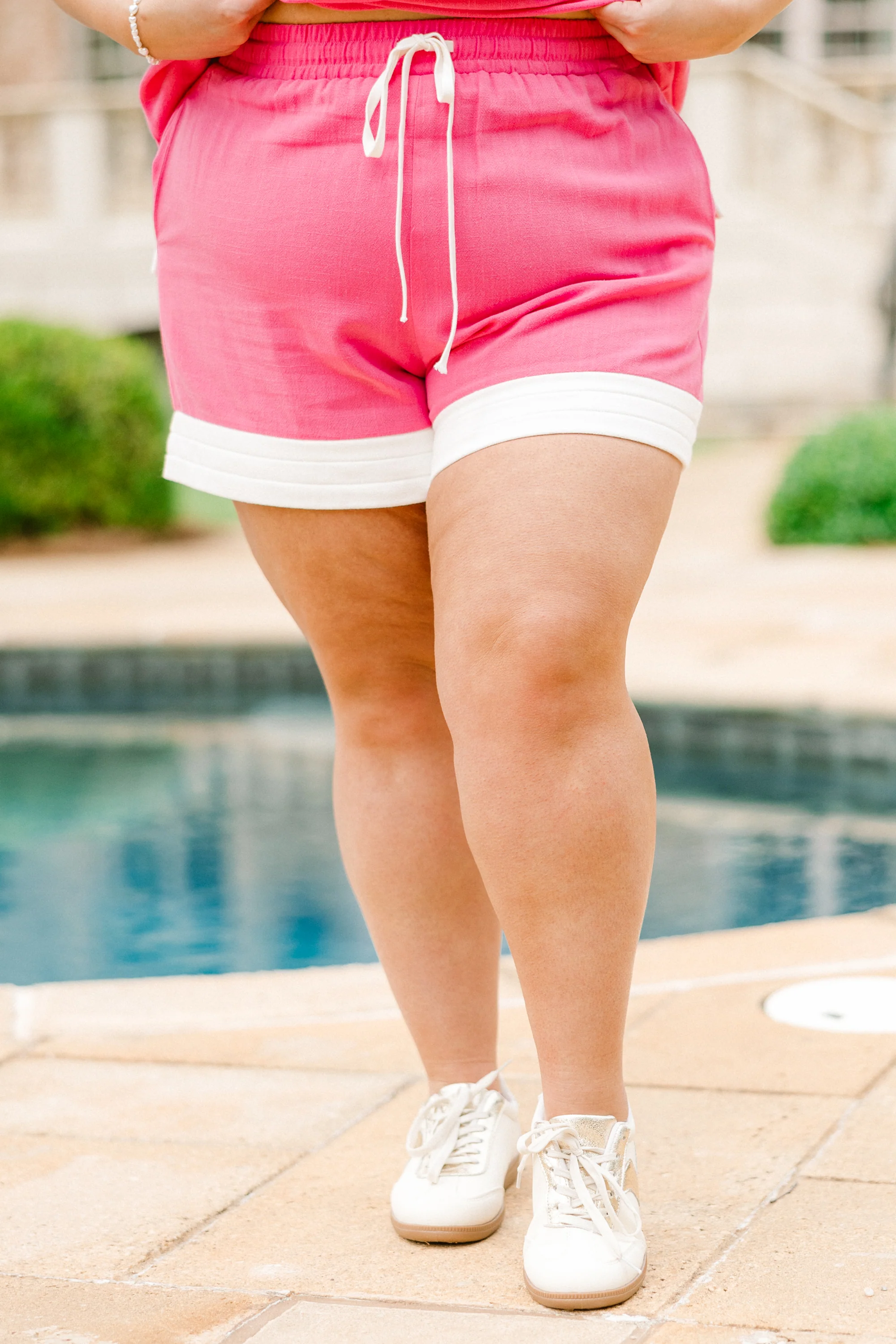 Limitless Time Shorts, Pink - Giverhouse