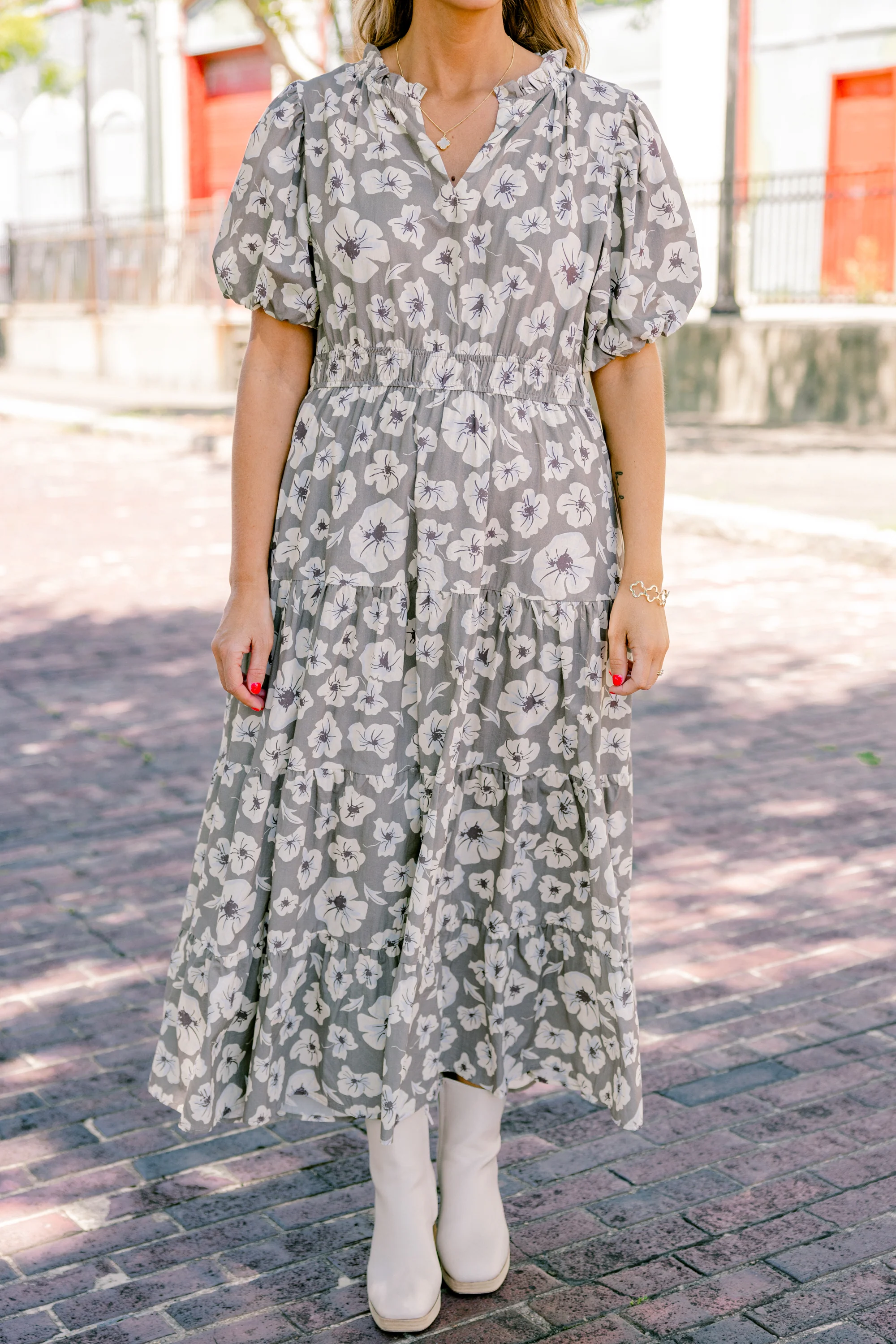 Everything I Love Dress, Stone - Giverhouse