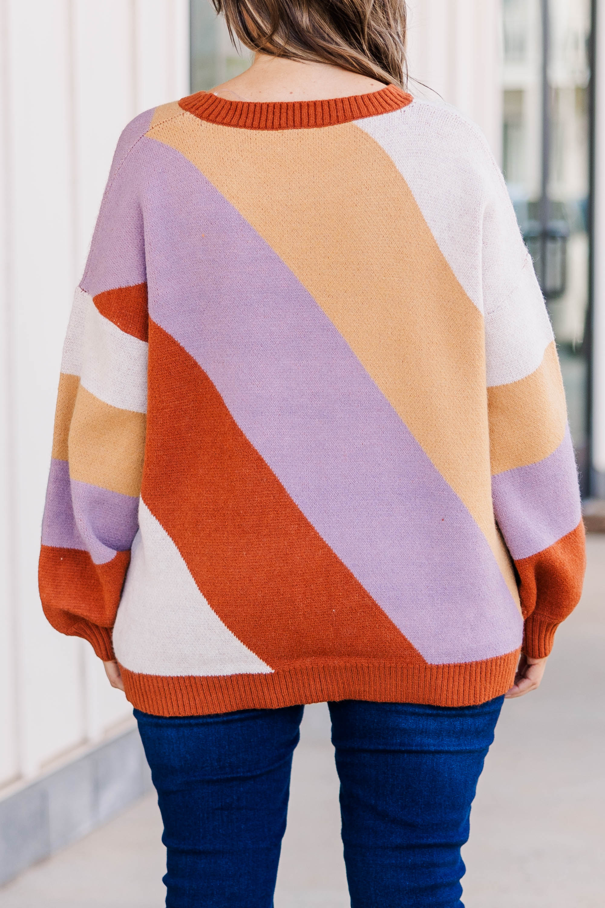 Skyfall Top, Lavender Combo - Giverhouse