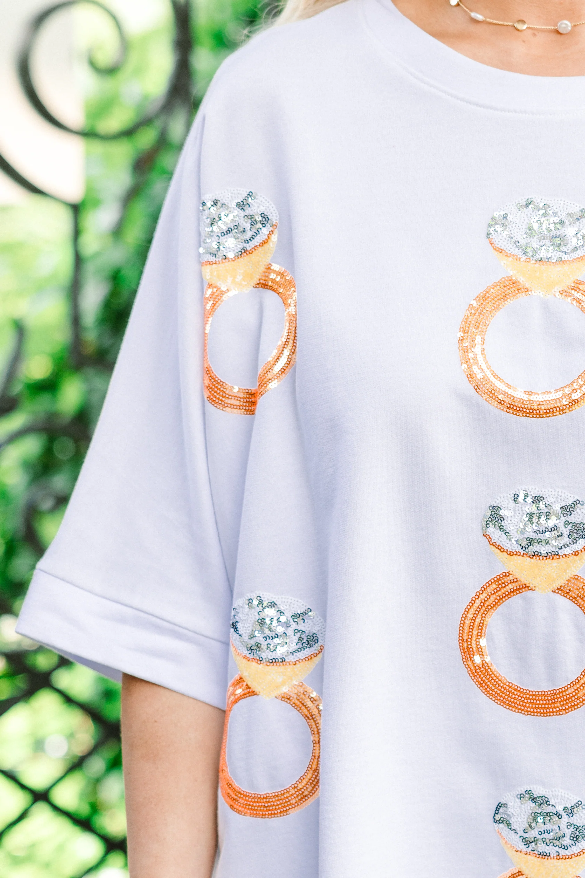 By Chance Top, White Ring - Giverhouse