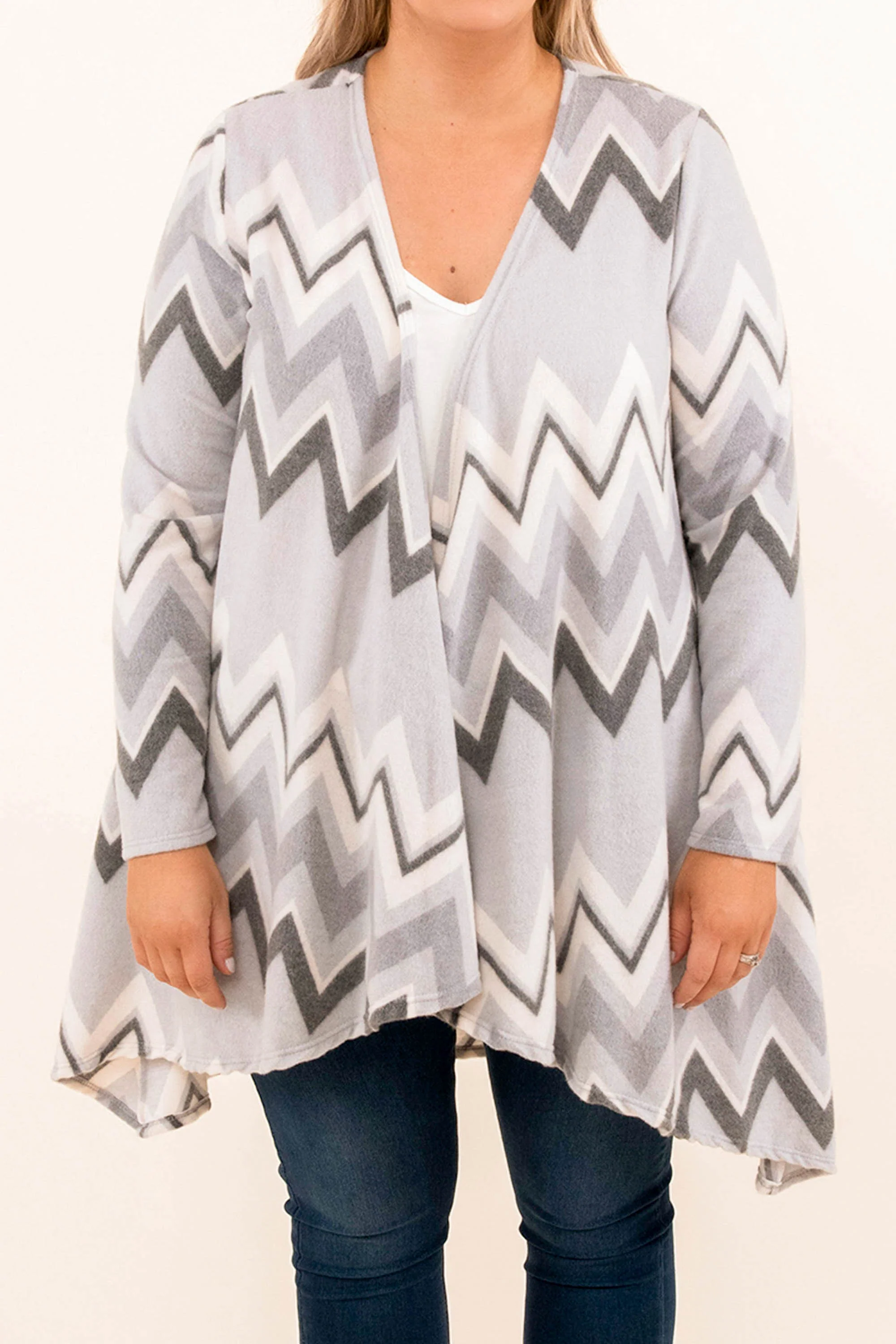 Promise One Thing Cardigan, Gray - Giverhouse