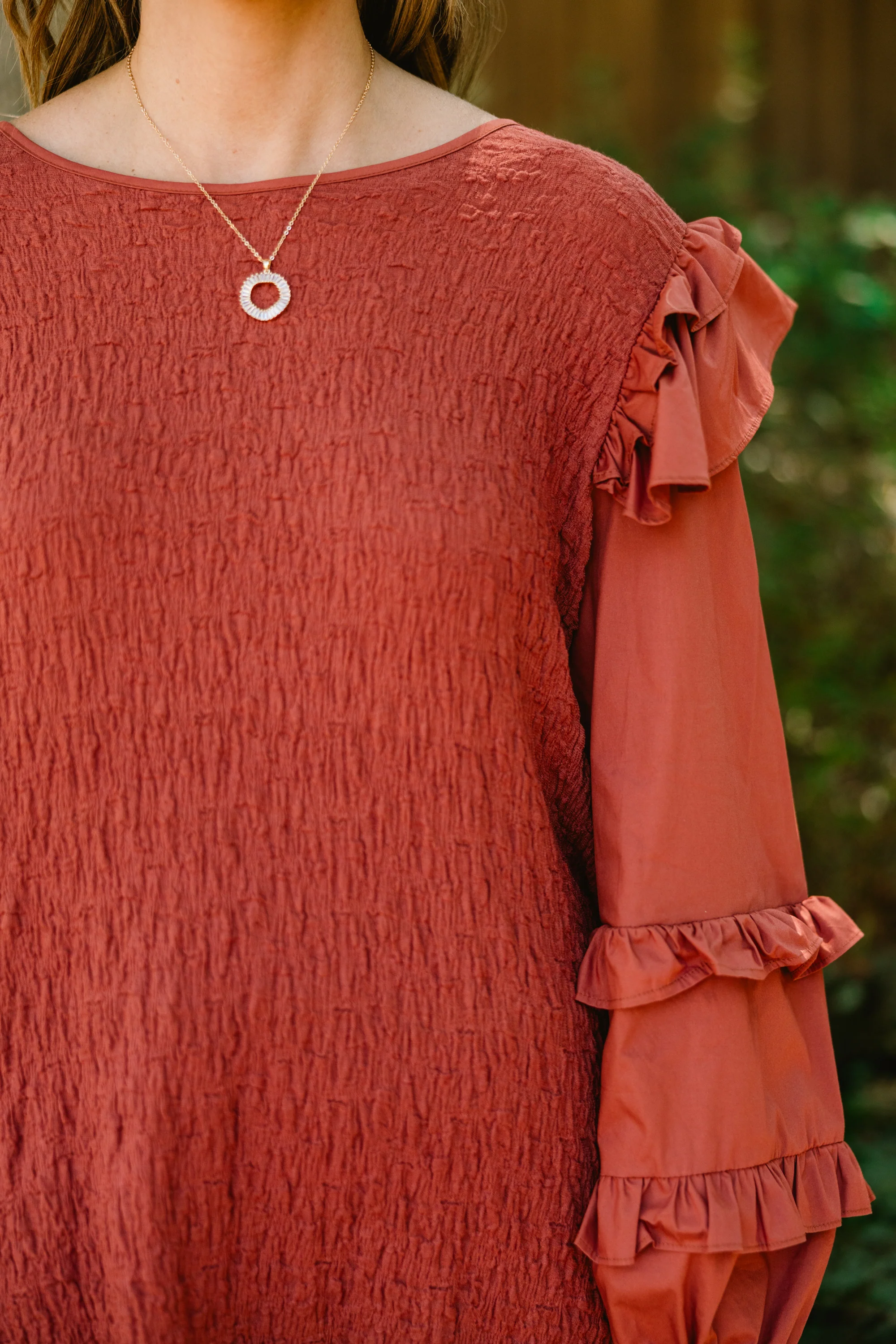 Inner Light Top, Orange - Giverhouse