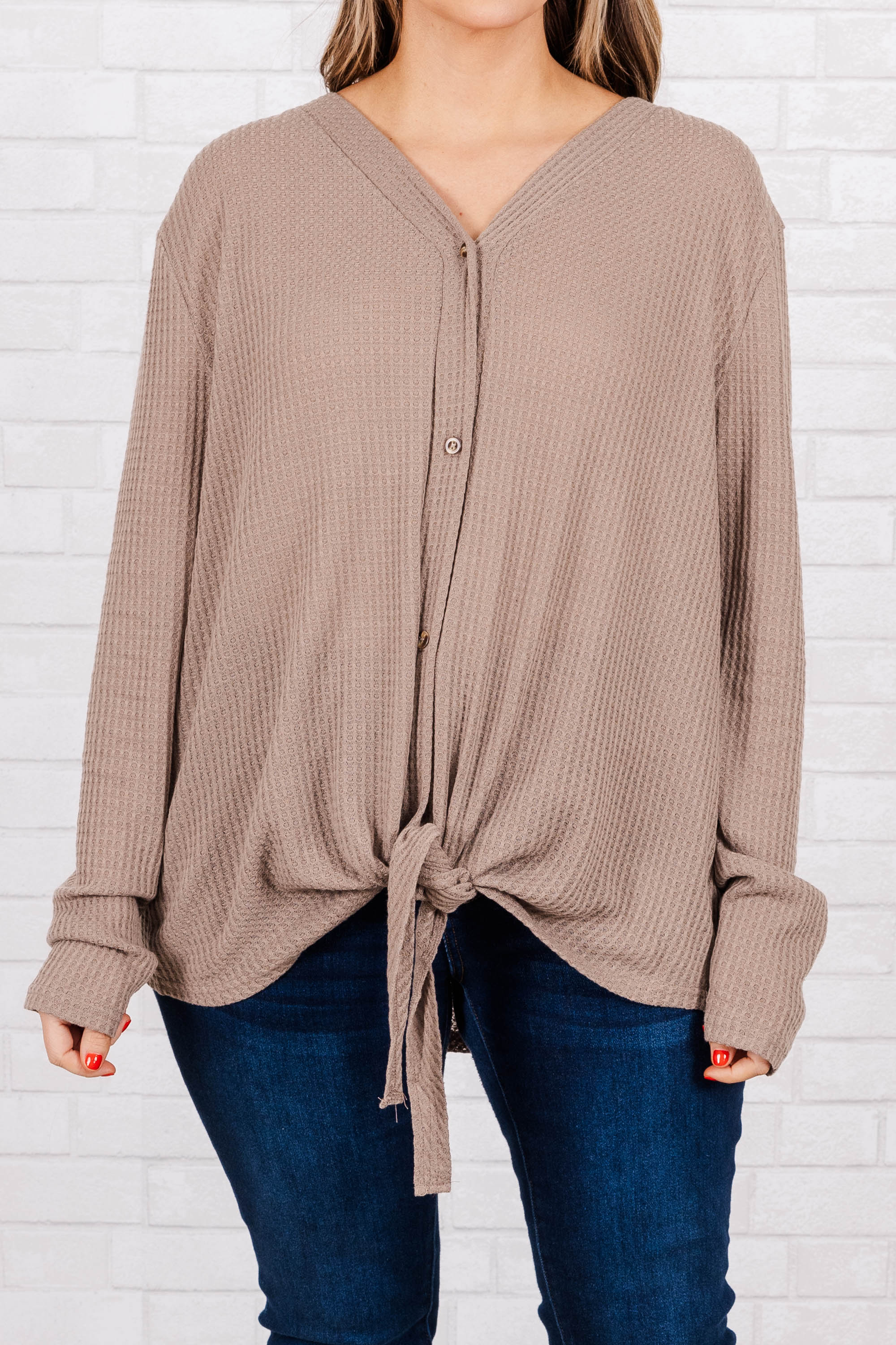 Americano Kisses Top, Mocha - Giverhouse